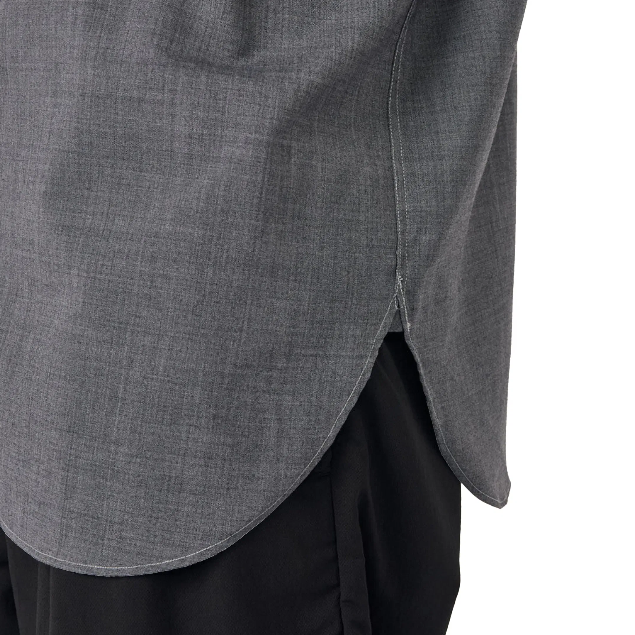 Nanamica Men's Polyester Wool Field Shirt Grey