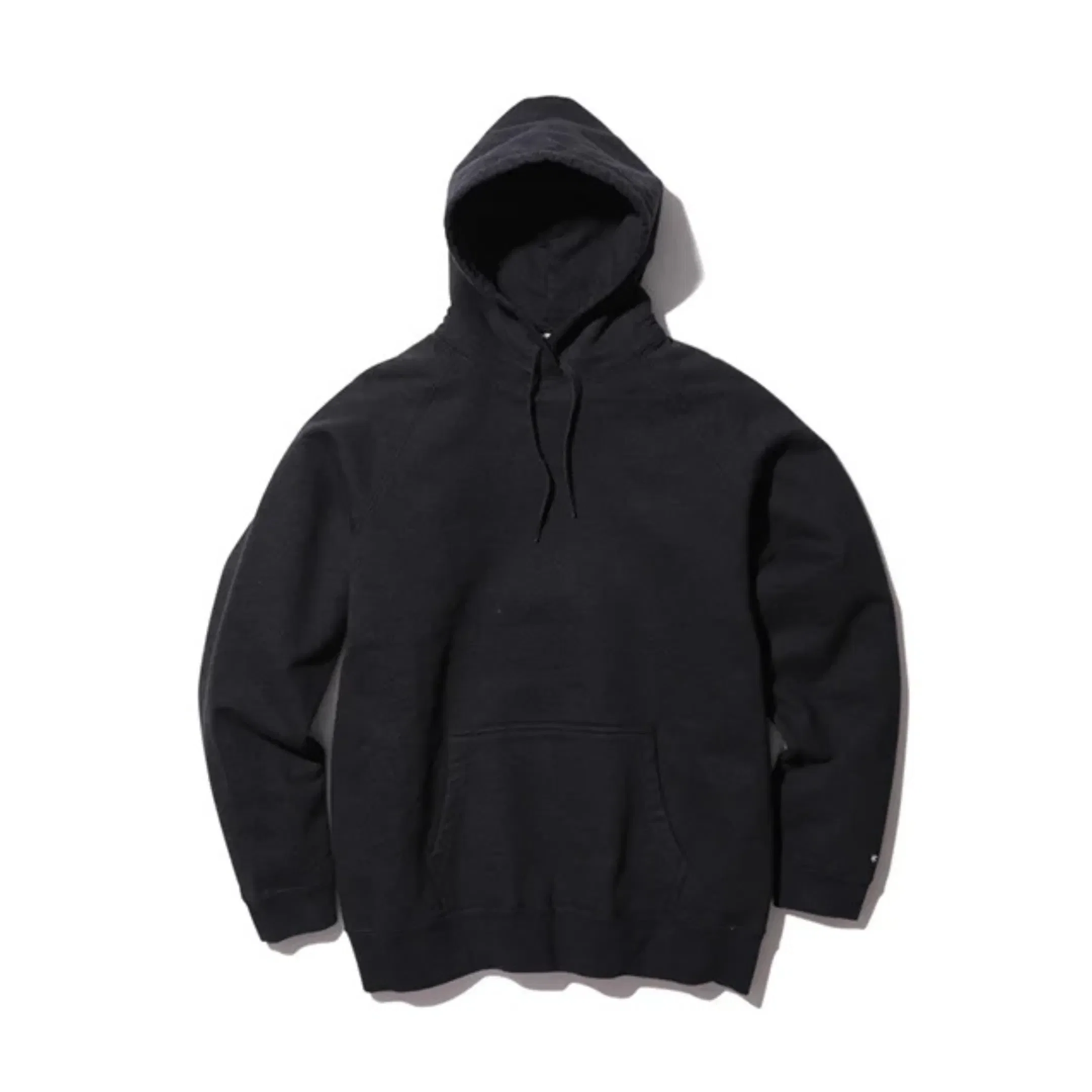 Snow Peak Men's Recycled Cotton Pullover Hoodie Black