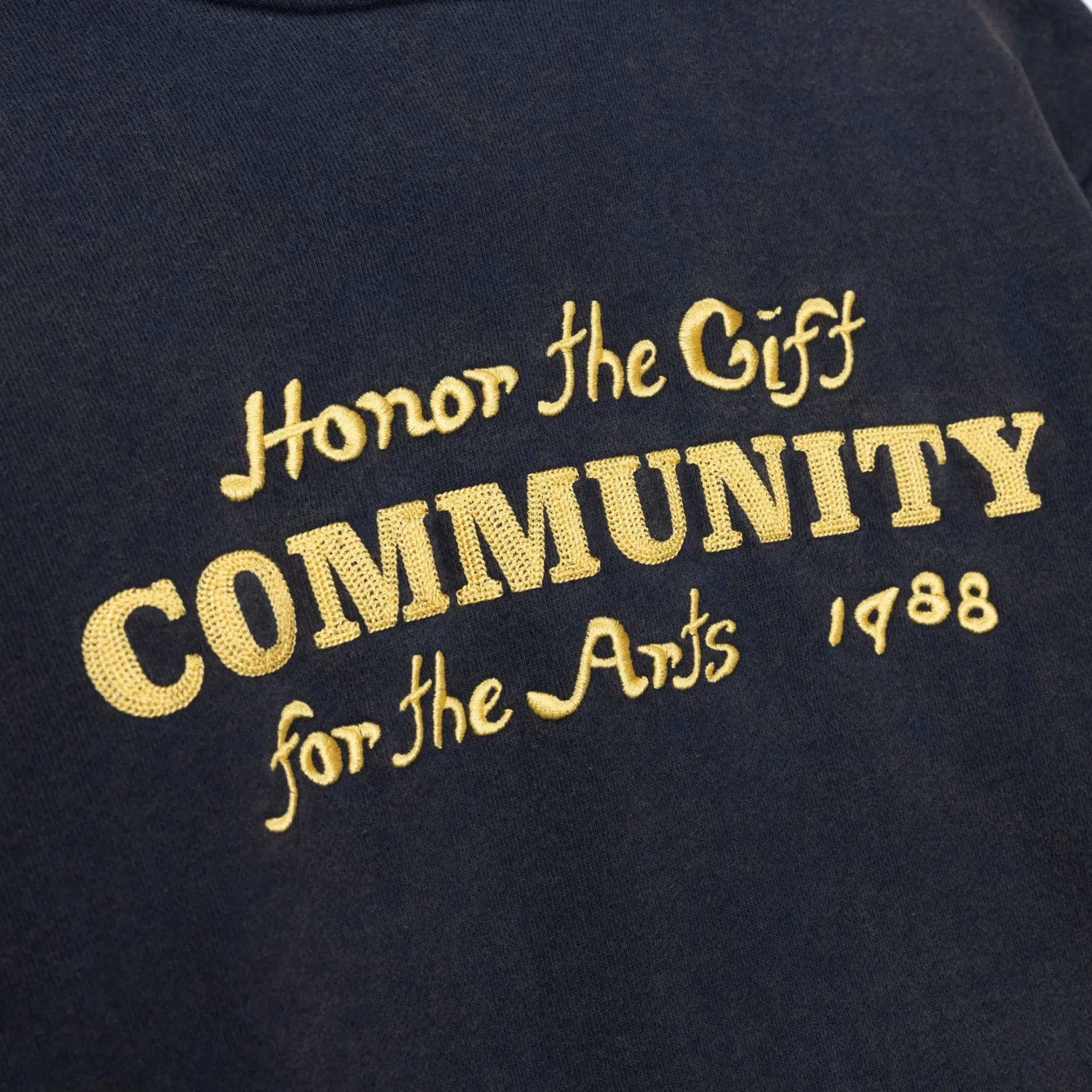 Honor The Gift Men's Vintage Hoodie Black