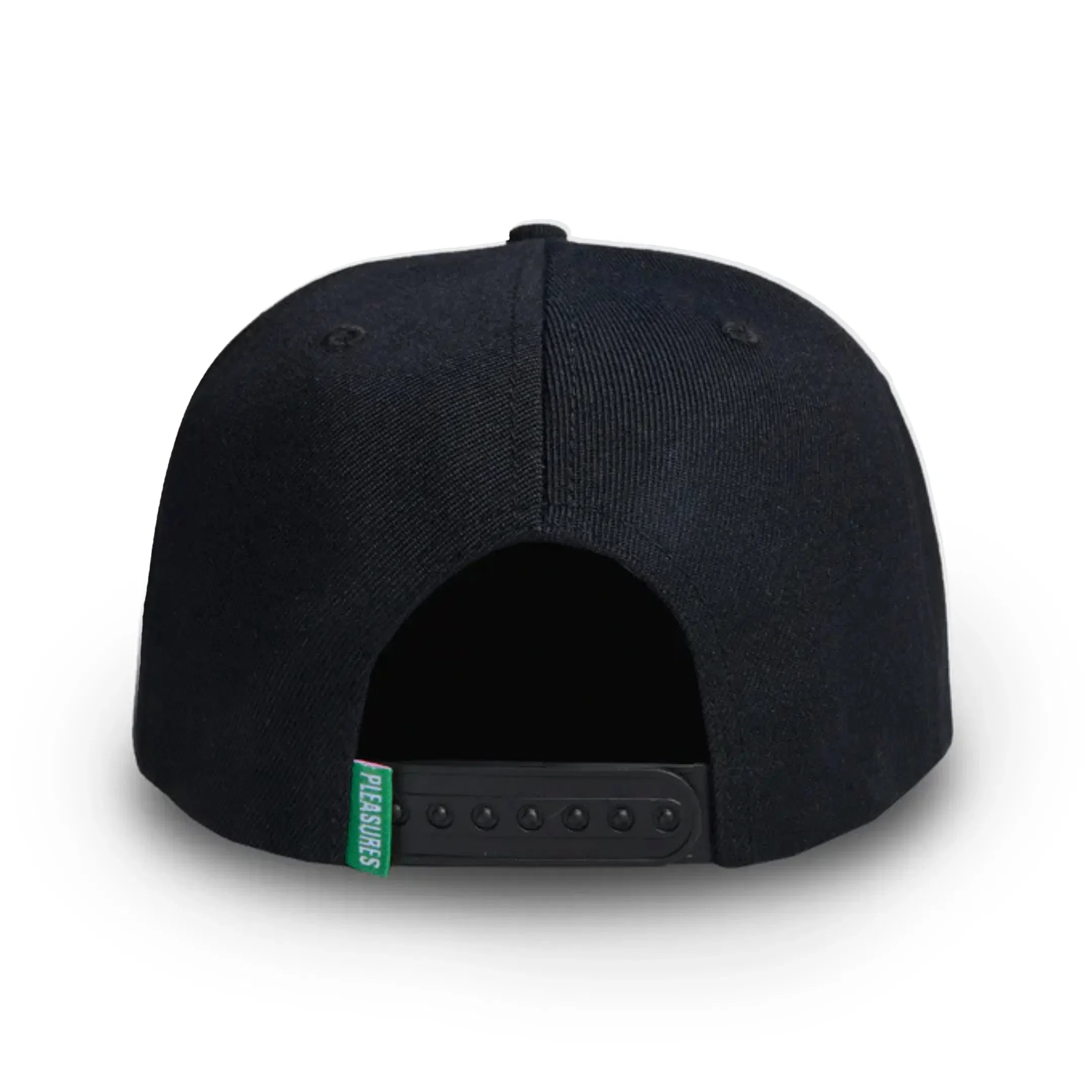 Pleasures Men's Sponsor 5 Panel Snapback Black