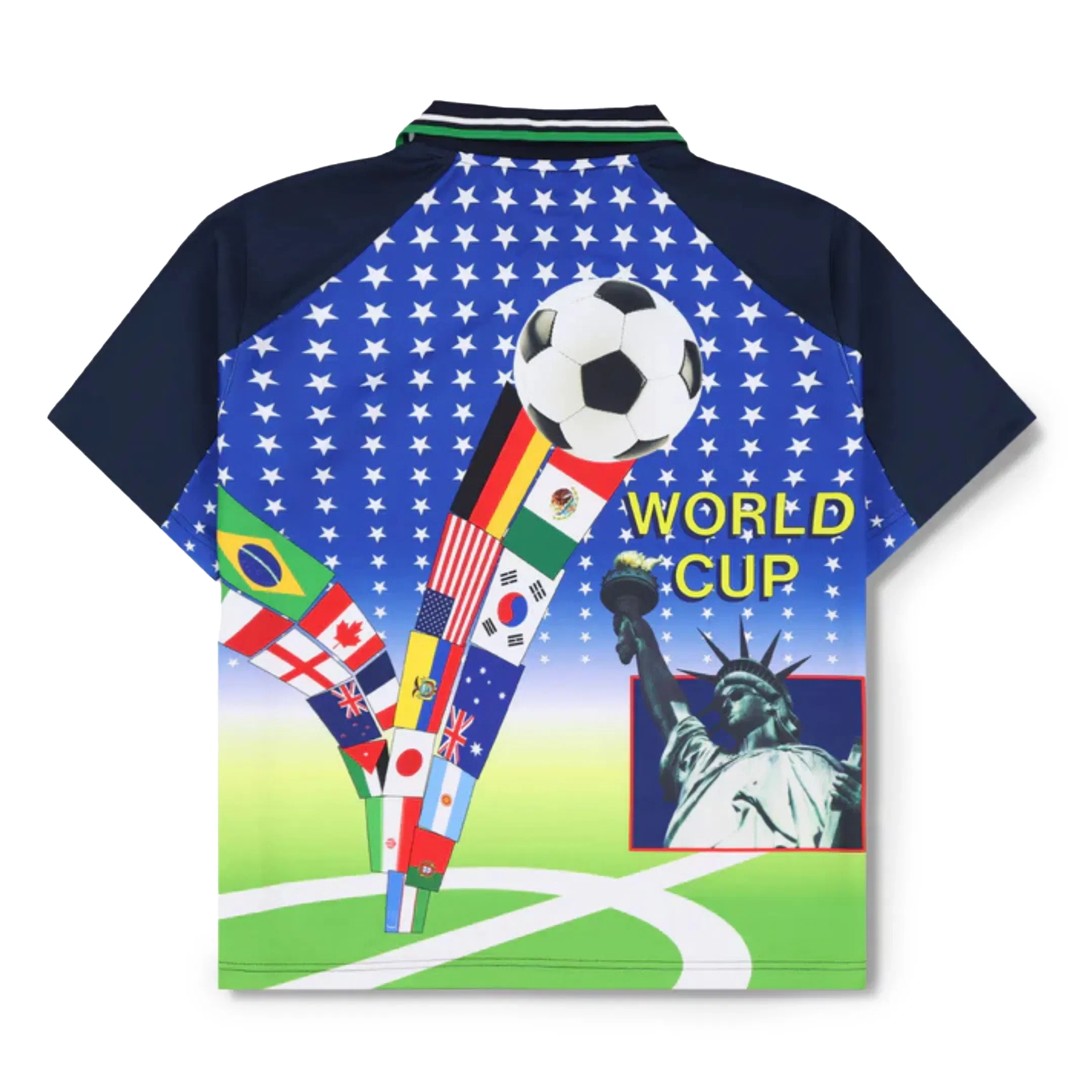 Pleasures Men's Flags Jersey Multicolor