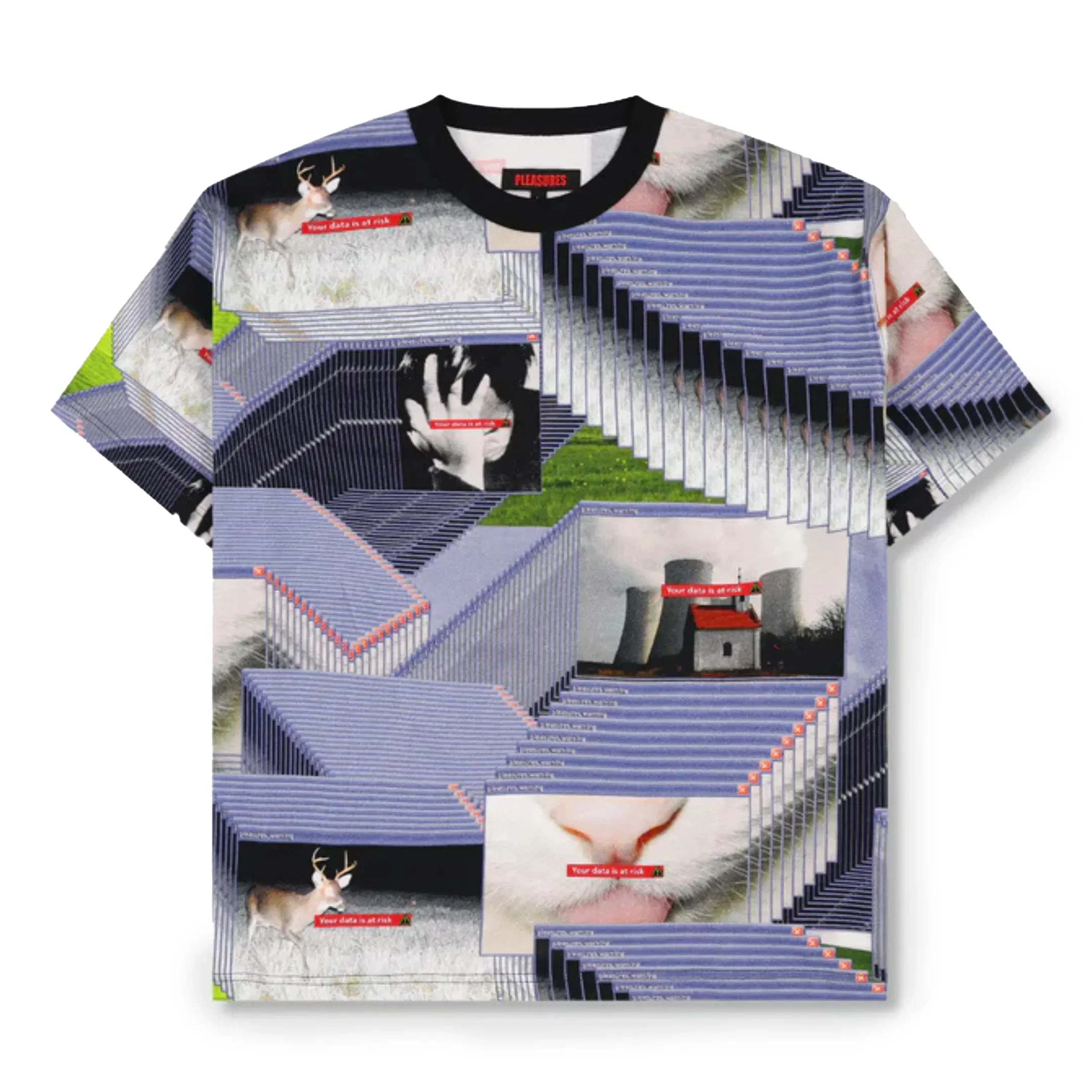 Pleasures Men's Crash Heavyweight Shirt Multicolor