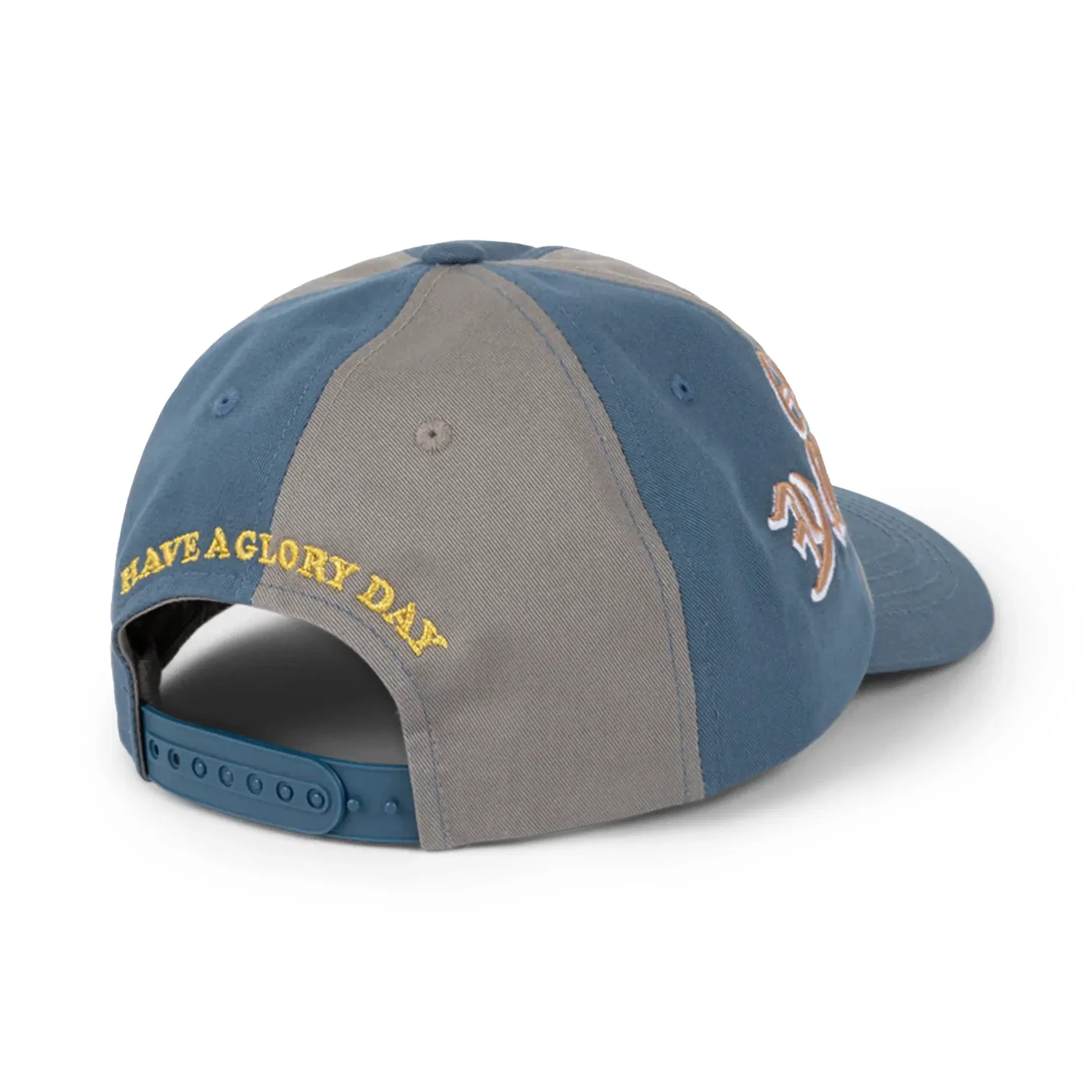 Dime x Glo Gang Men's Low Pro Cap Grey/Storm Blue