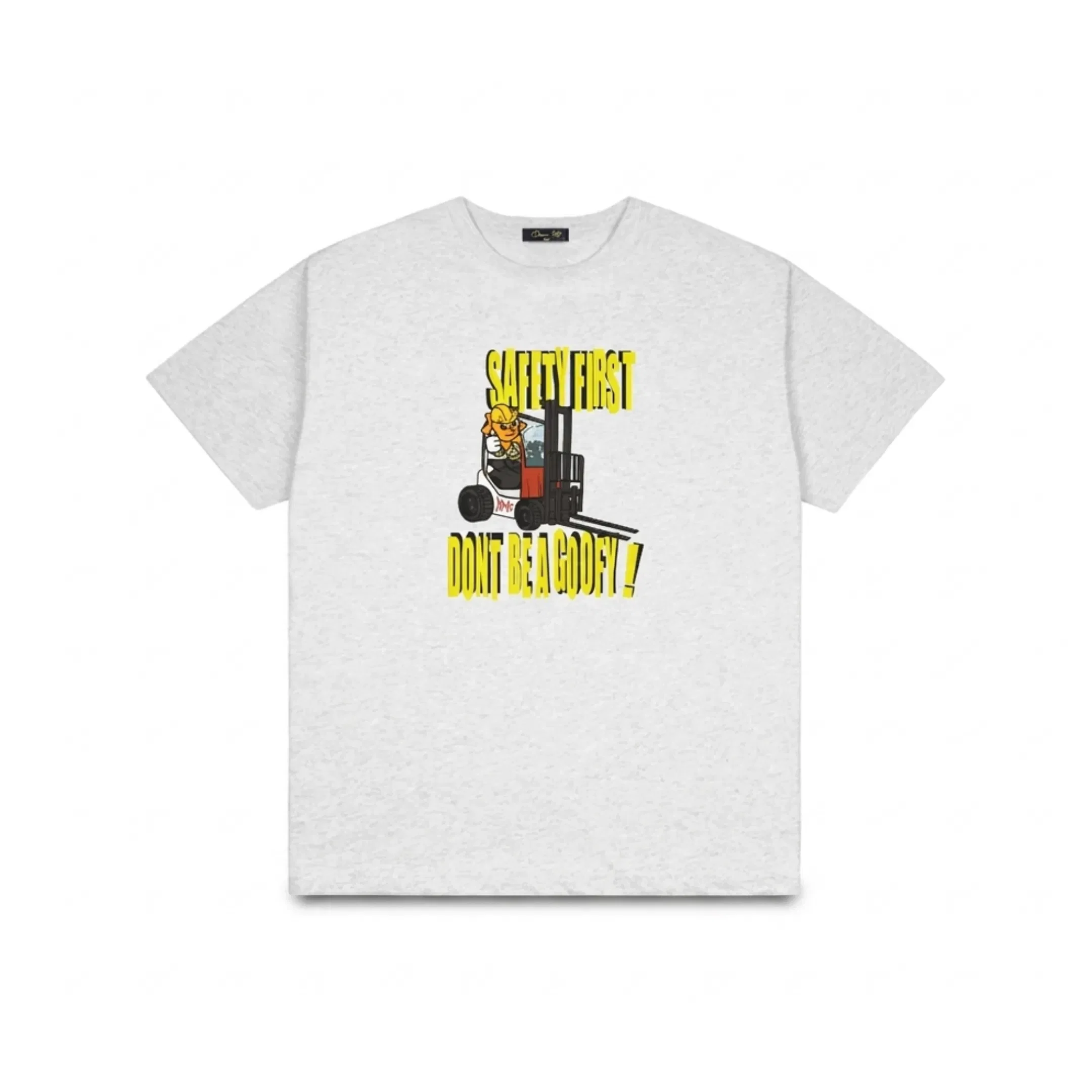 Dime x Glo Gang Men's Safety T-Shirt Ash