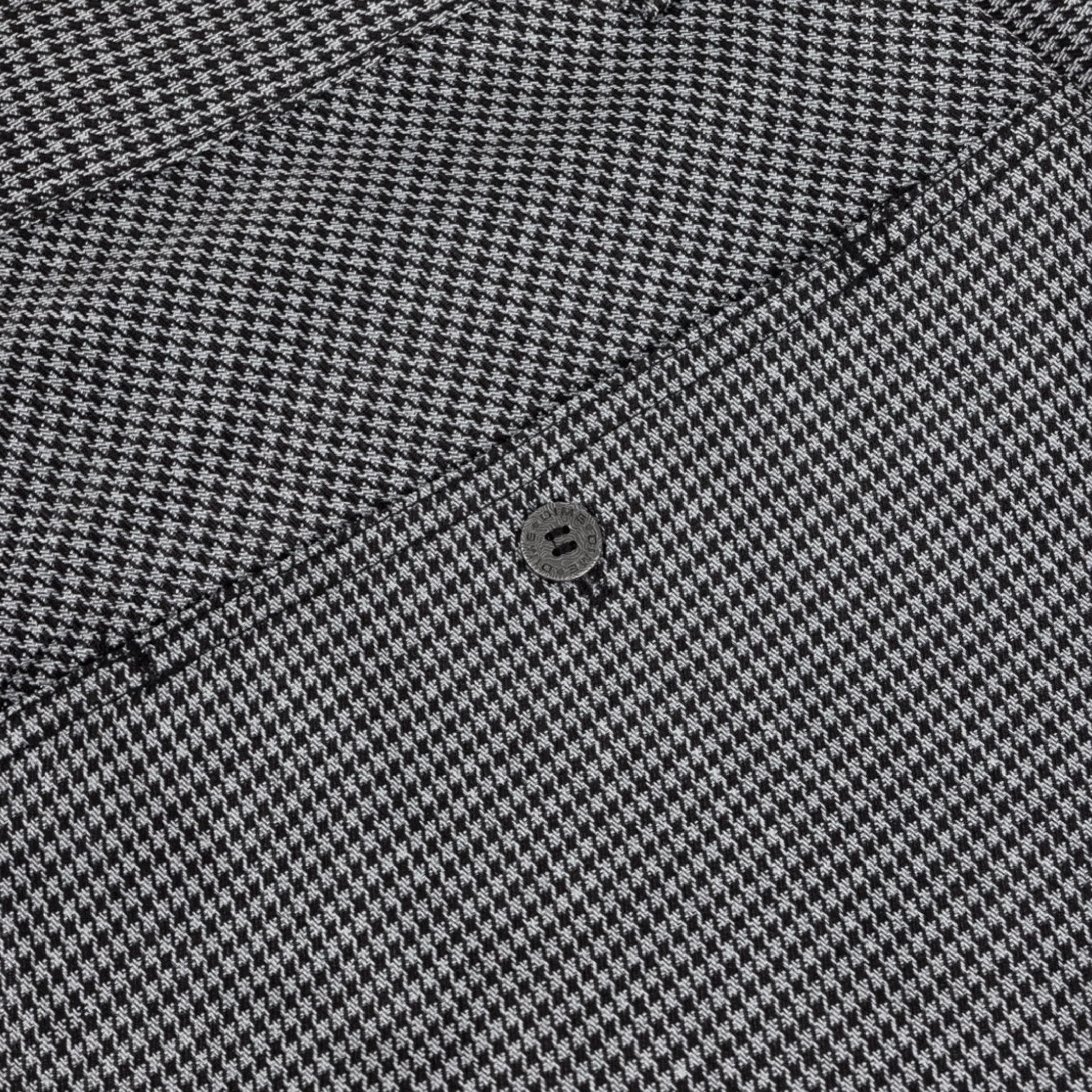 Dime Men's Baggy Houndstooth Shorts Grey
