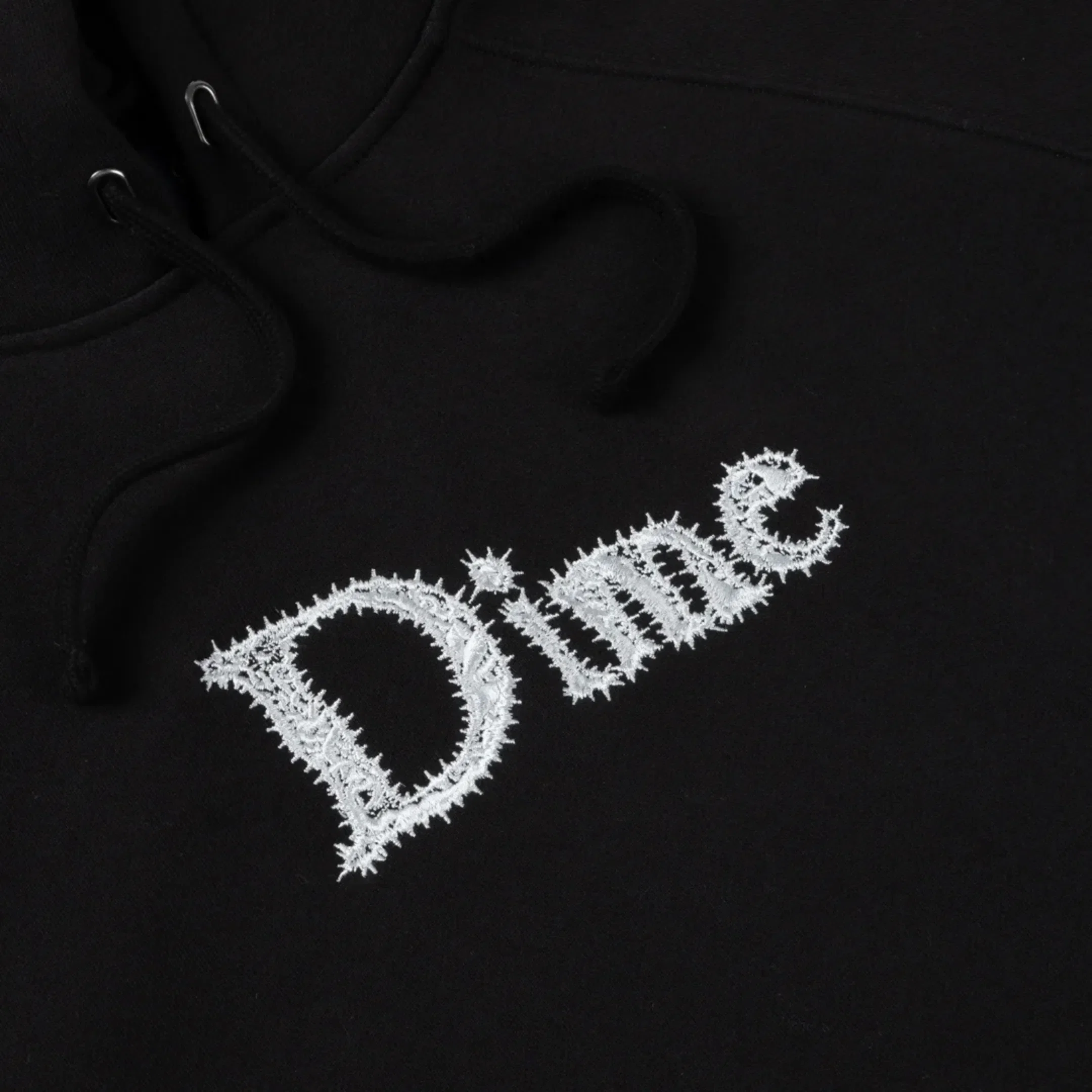 Dime Men's Classic Spiked Hoodie Black