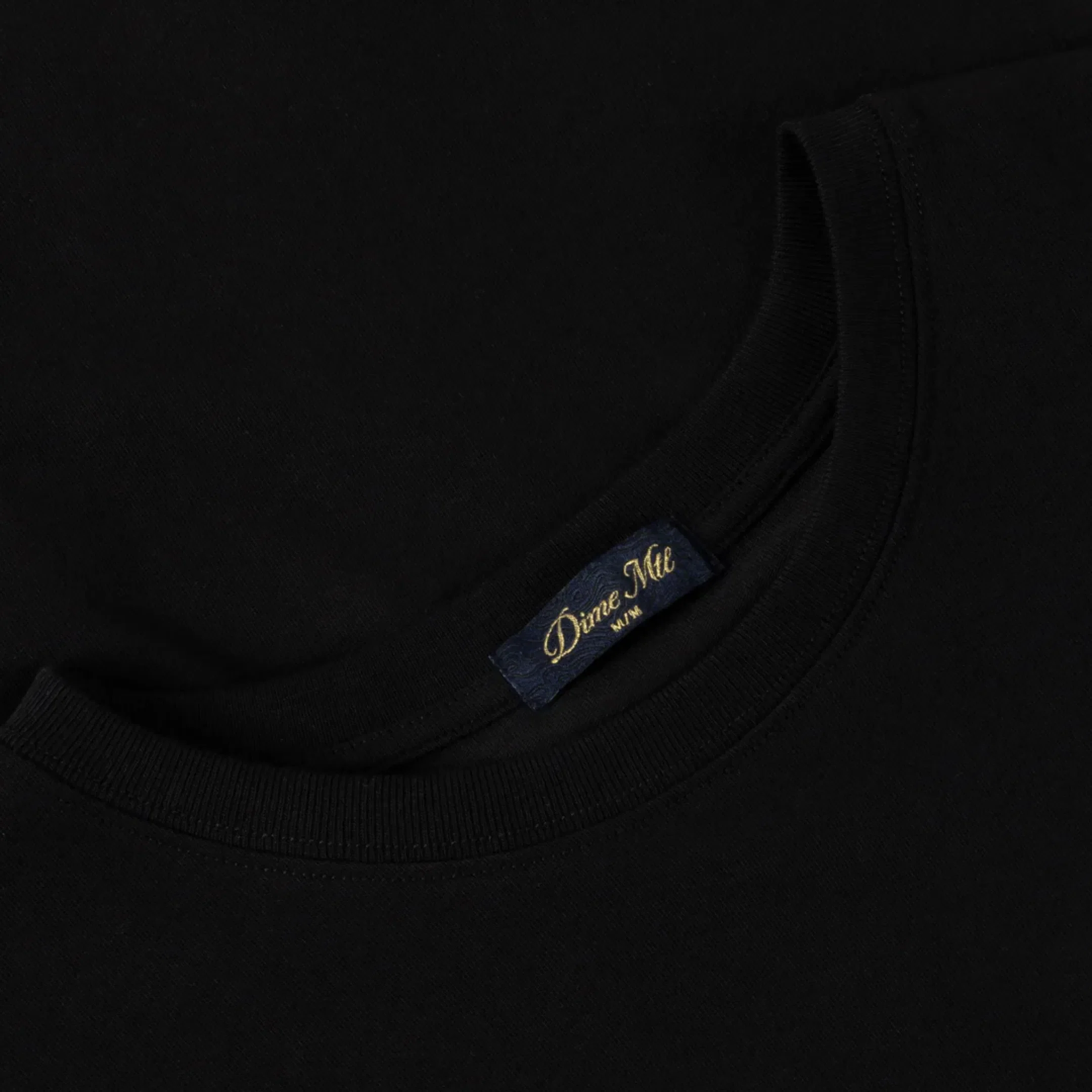 Dime Men's Holy T-Shirt Black