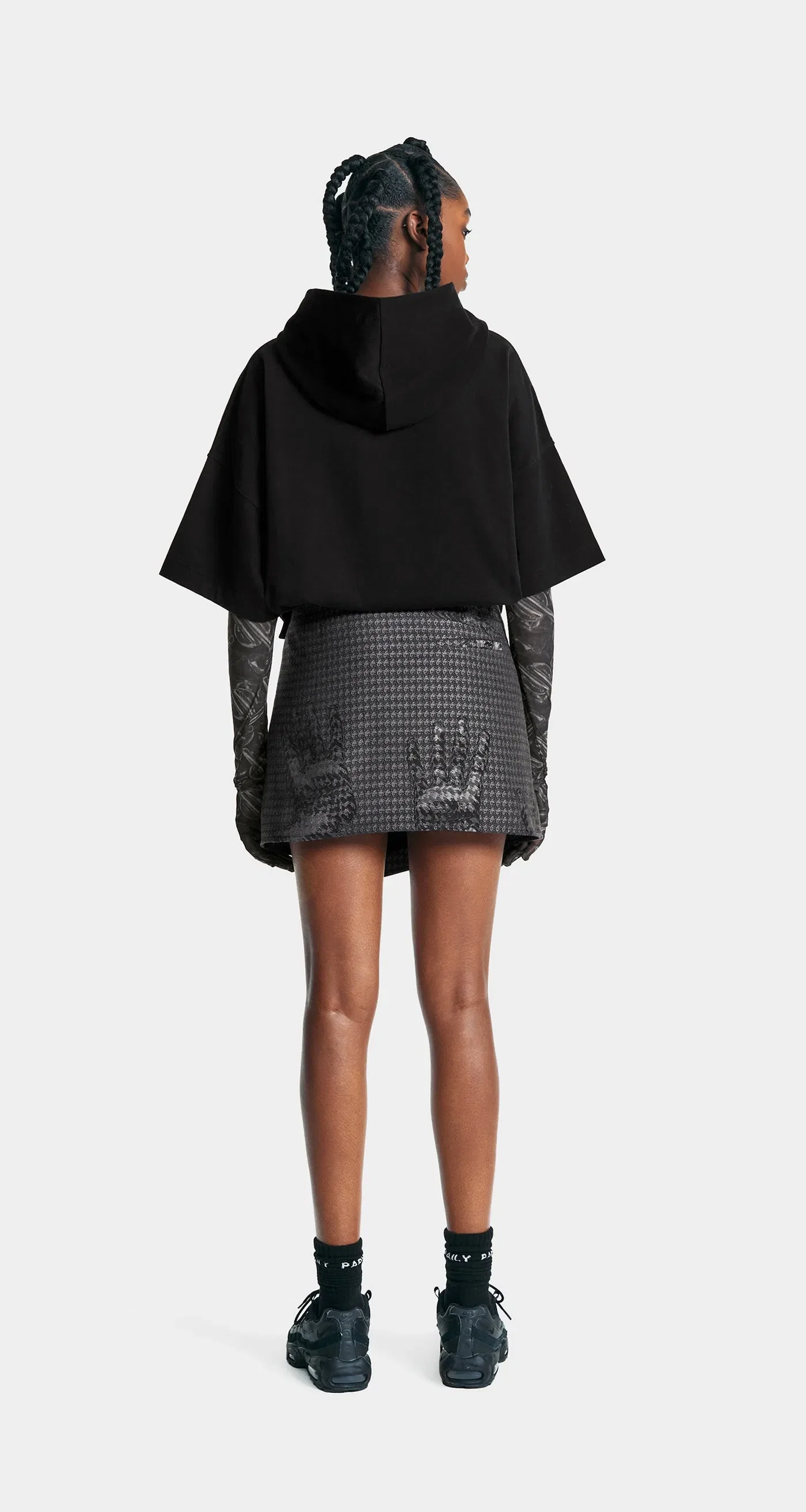 Obsidian Black Deylin Trapped Skirt