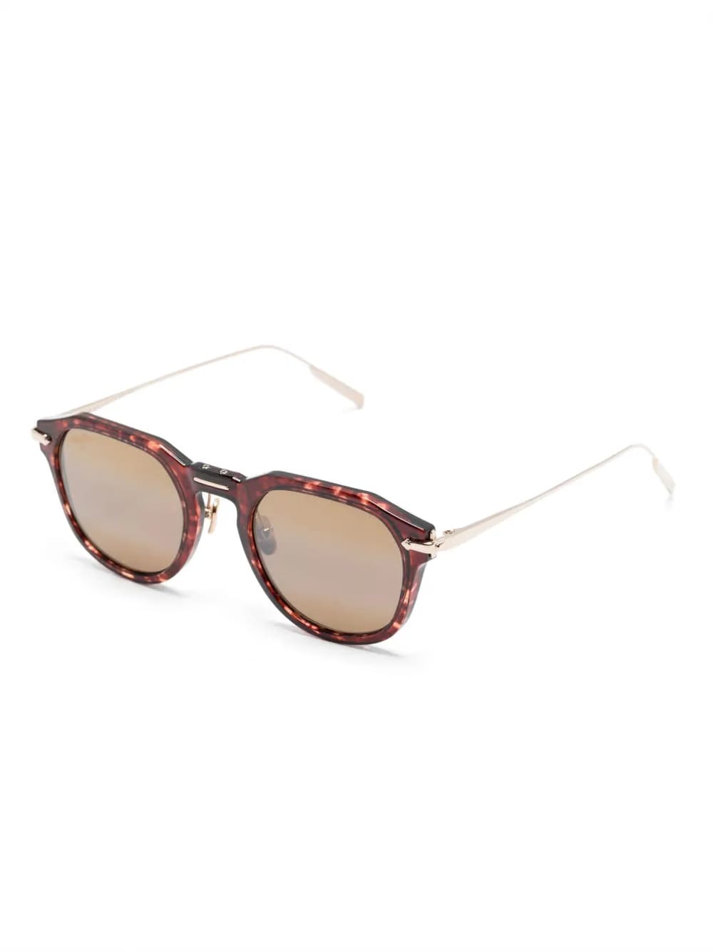 Alika tortoiseshell geometric sunglasses