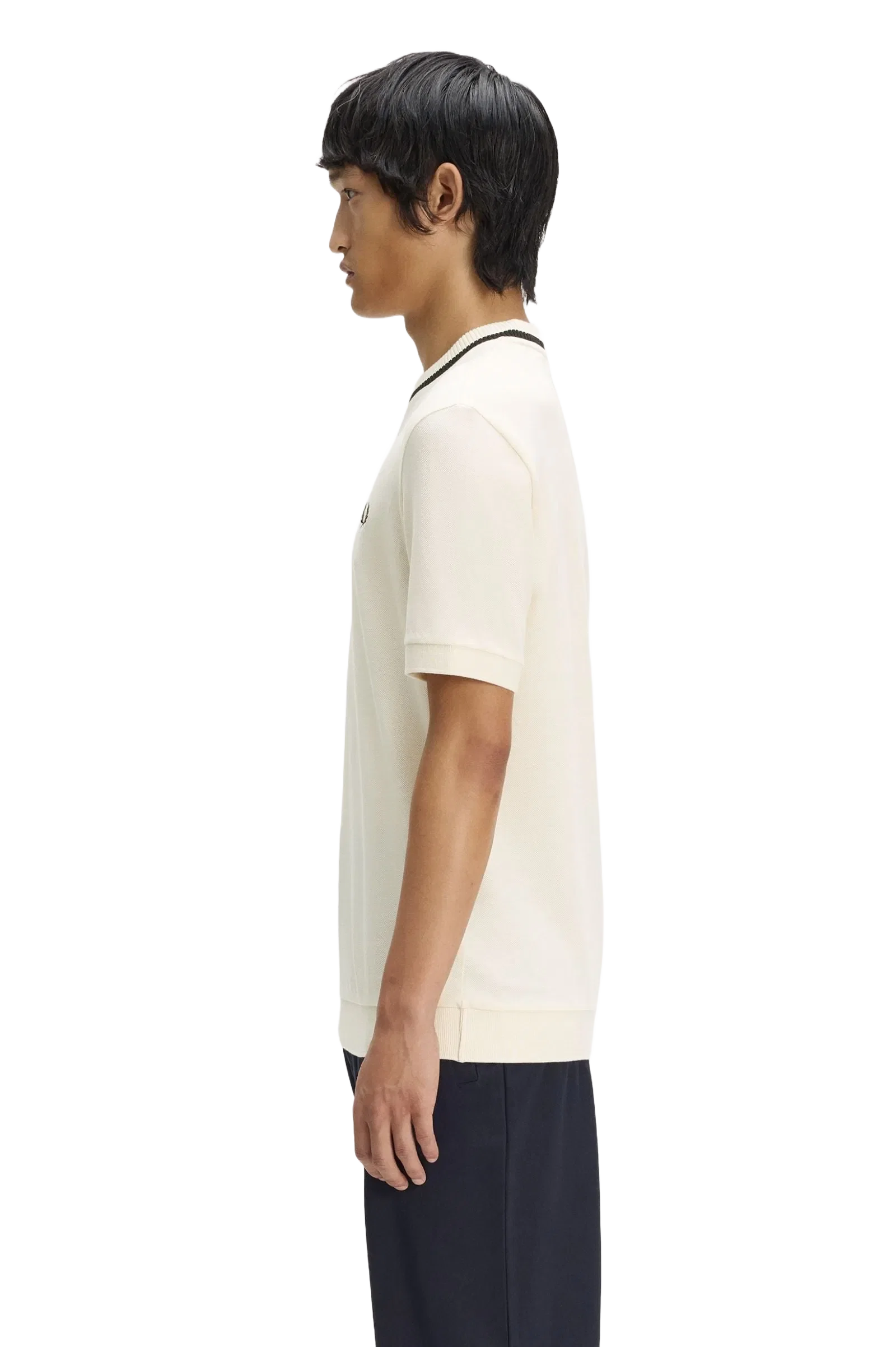 Fred Perry M7 Pique T-Shirt - Ecru