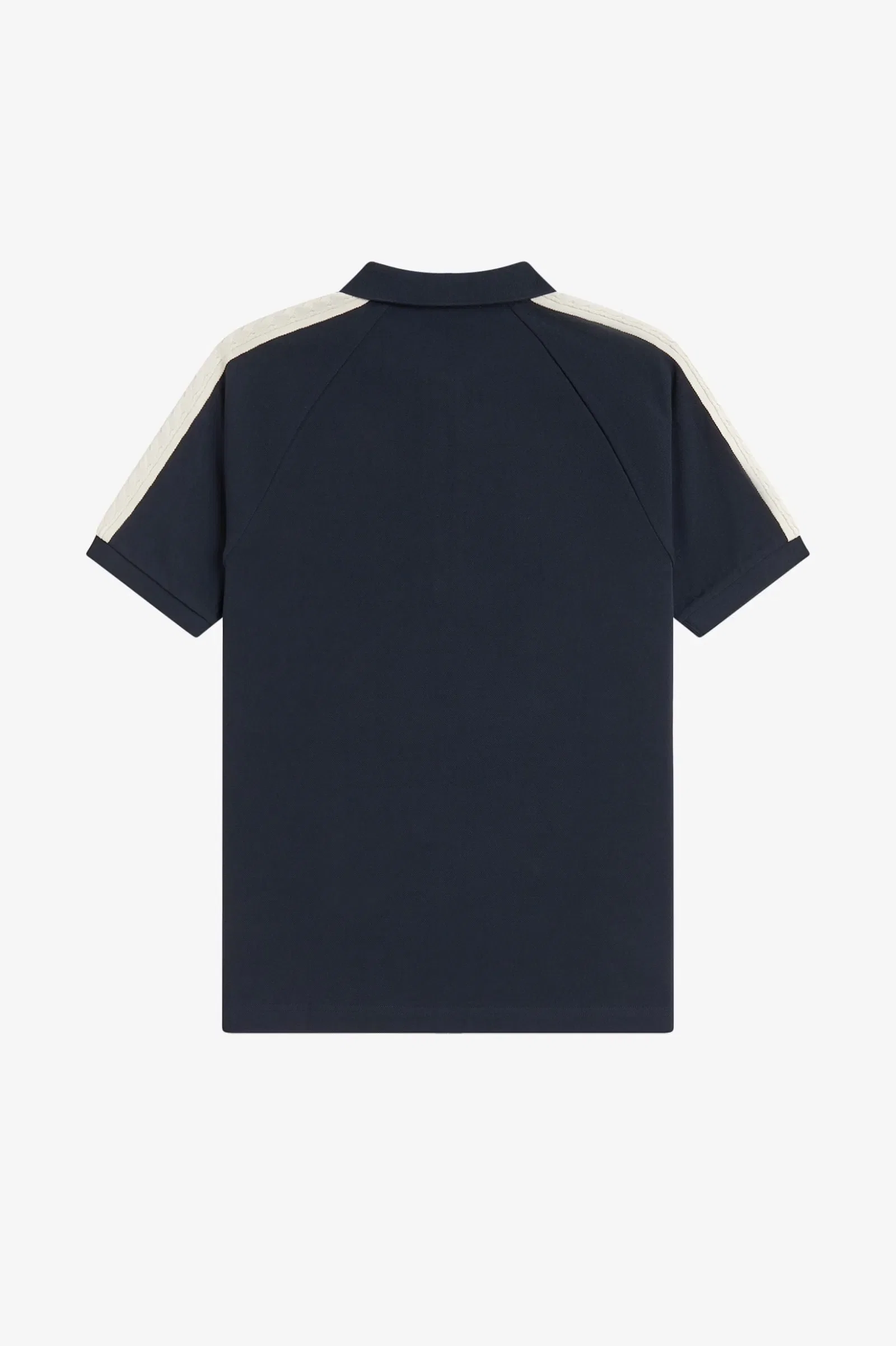 Fred Perry M2450 Cable Taped Polo Shirt - Navy