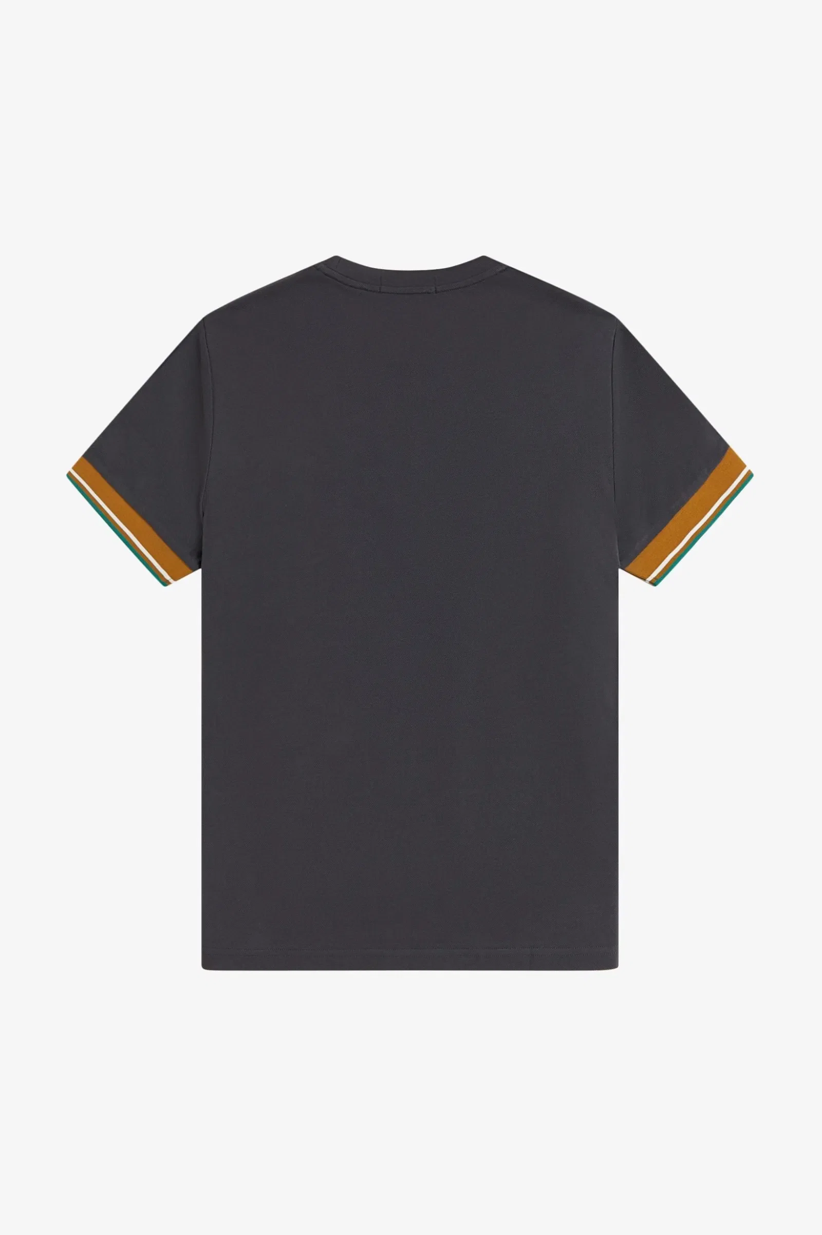 Fred Perry M2396 Twin Tipped Cuff T-Shirt - Anchor Grey
