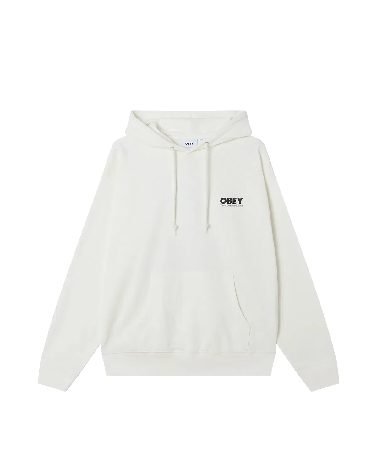 OBEY Global Systems Hooded Sweatshirt - Off White