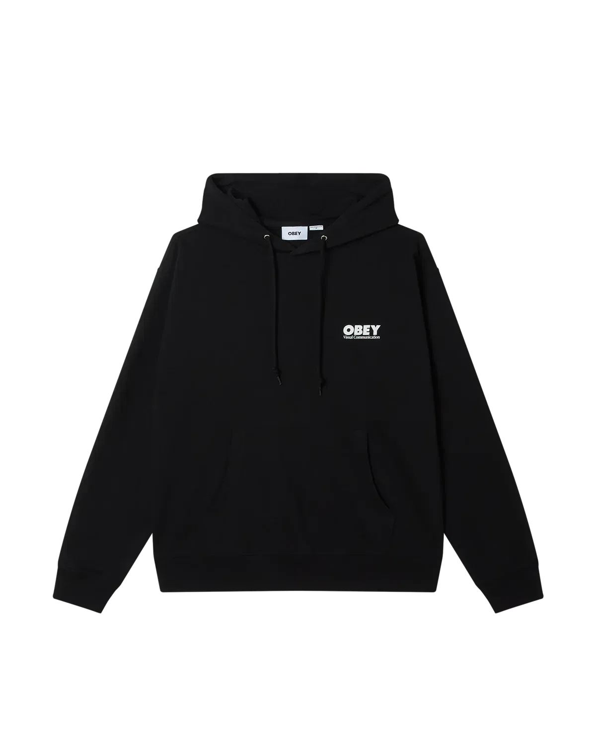 OBEY Global Systems Hooded Sweatshirt - Black