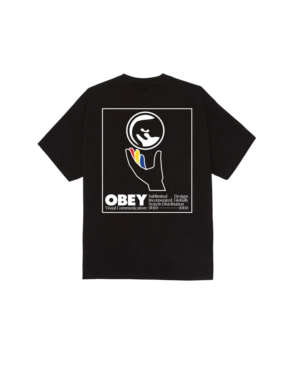 OBEY Global Systems T-Shirt - Black