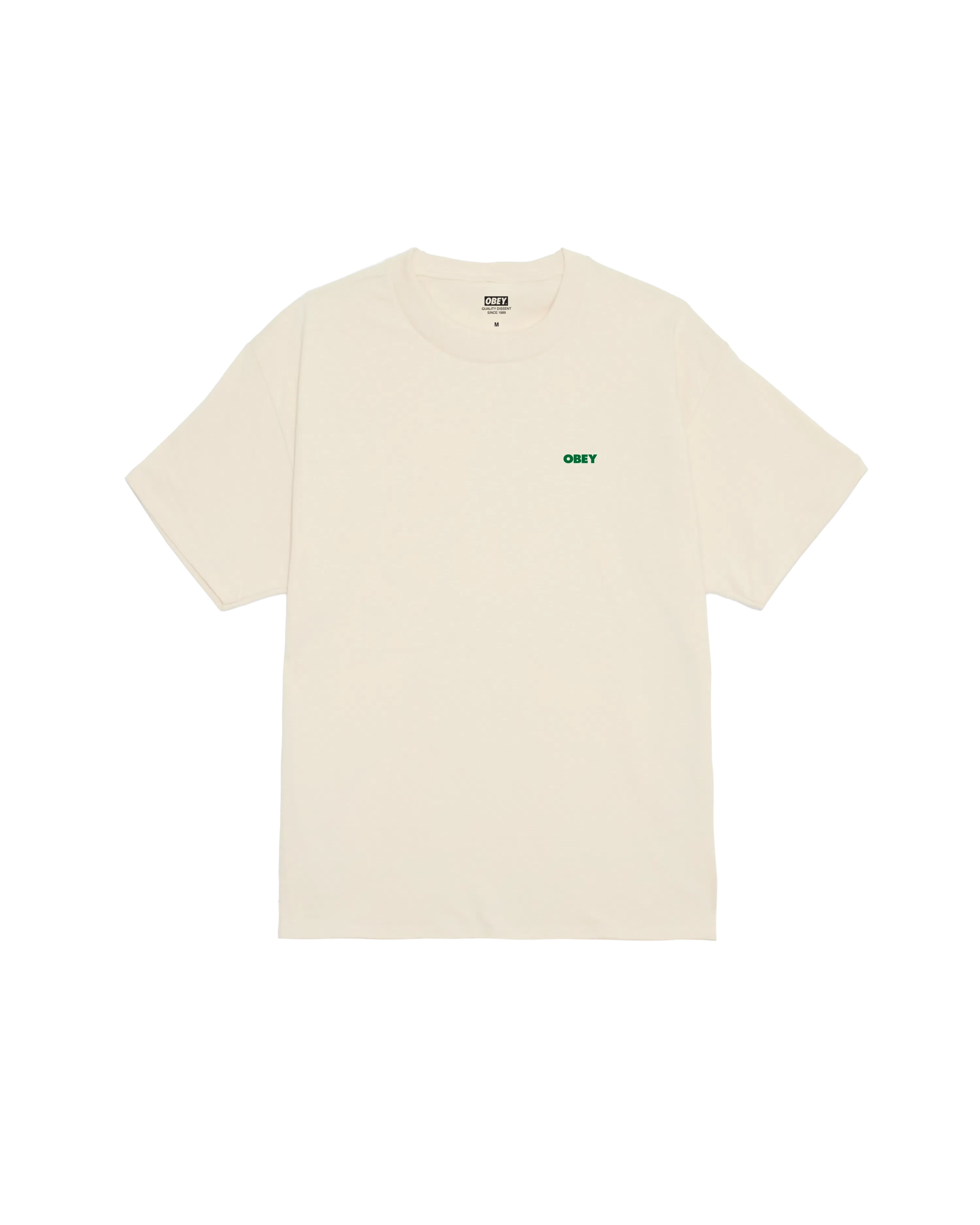 OBEY Knowledge Is Power T-Shirt - Cream