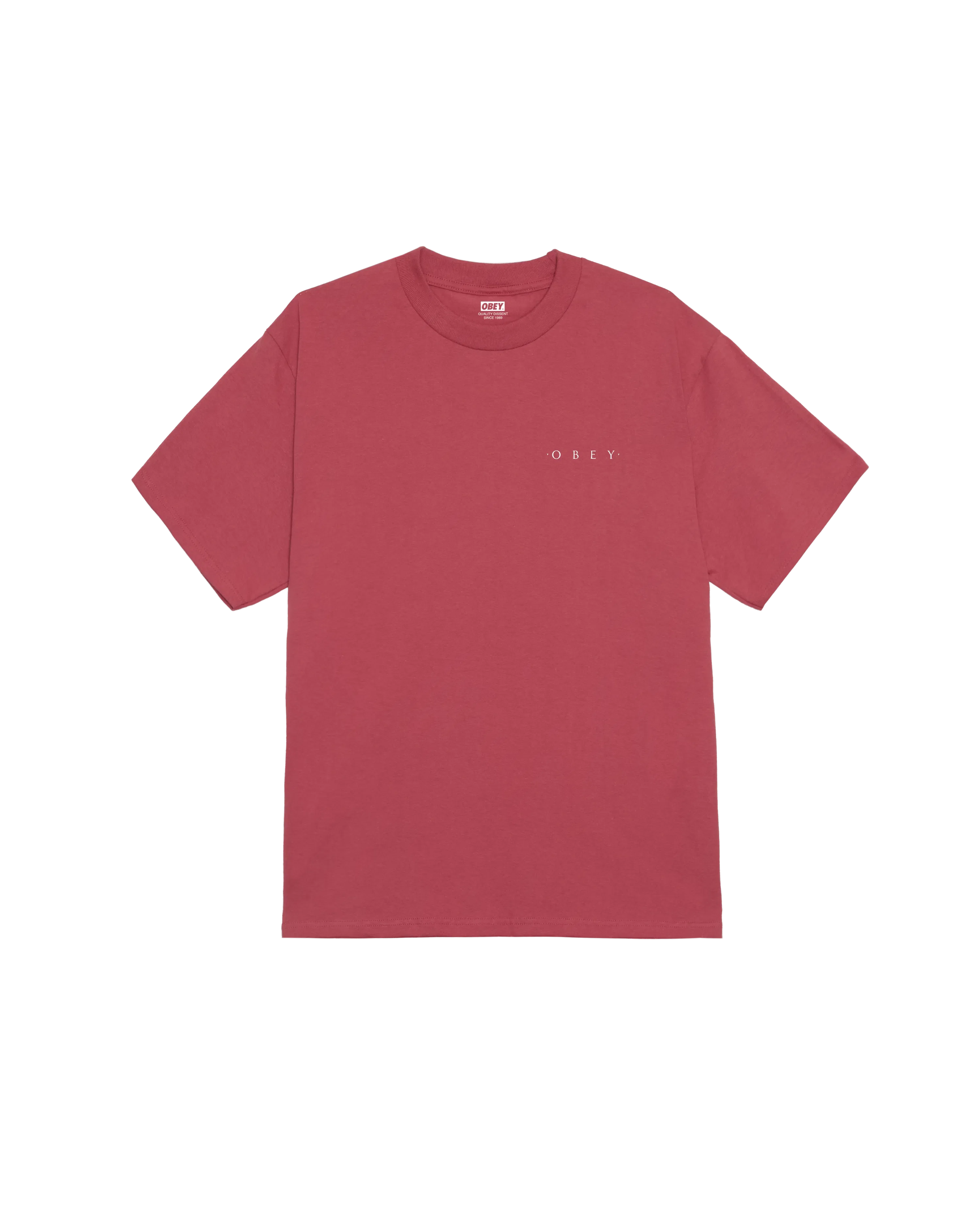 OBEY Architecture Of The Uni T-Shirt - Mineral Red