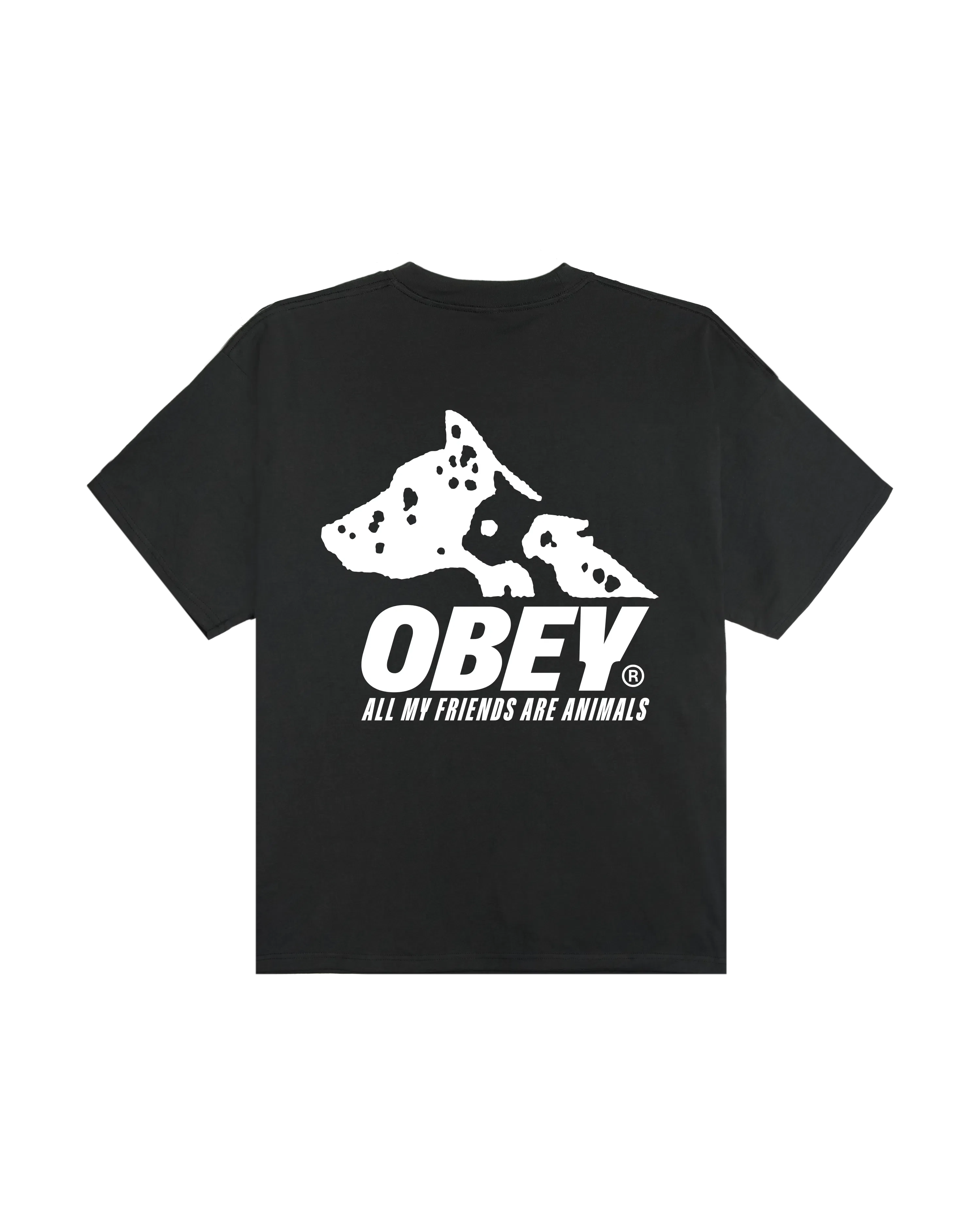 OBEY Animals Heavyweight T-Shirt - Vintage Black