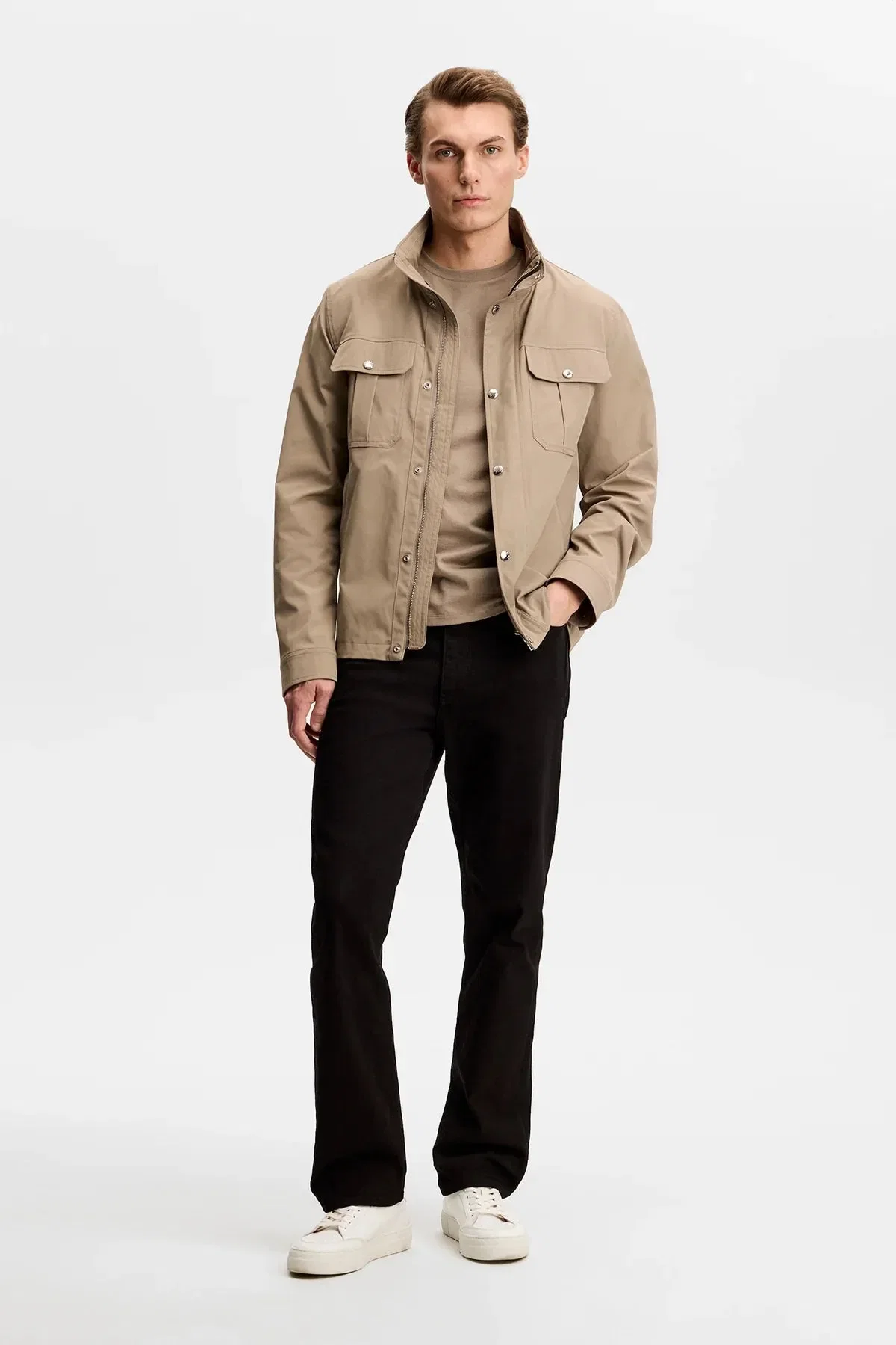 J. Lindeberg Sid T-Shirt - Brindle