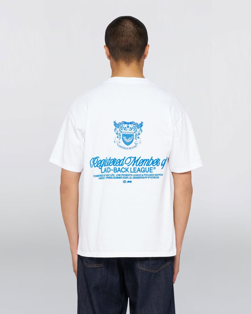 Edwin Laid Back League T-Shirt - White