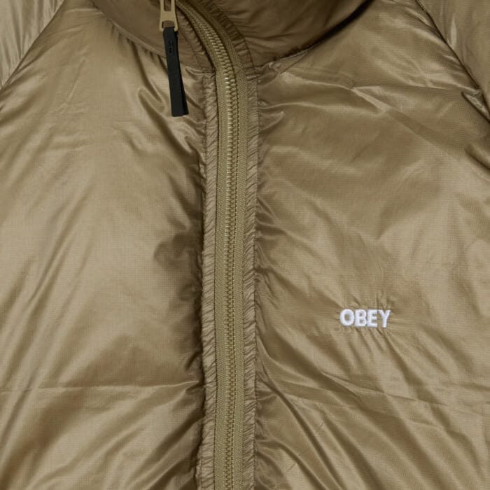 OBEY Echo Puffer Jacket - Mermaid