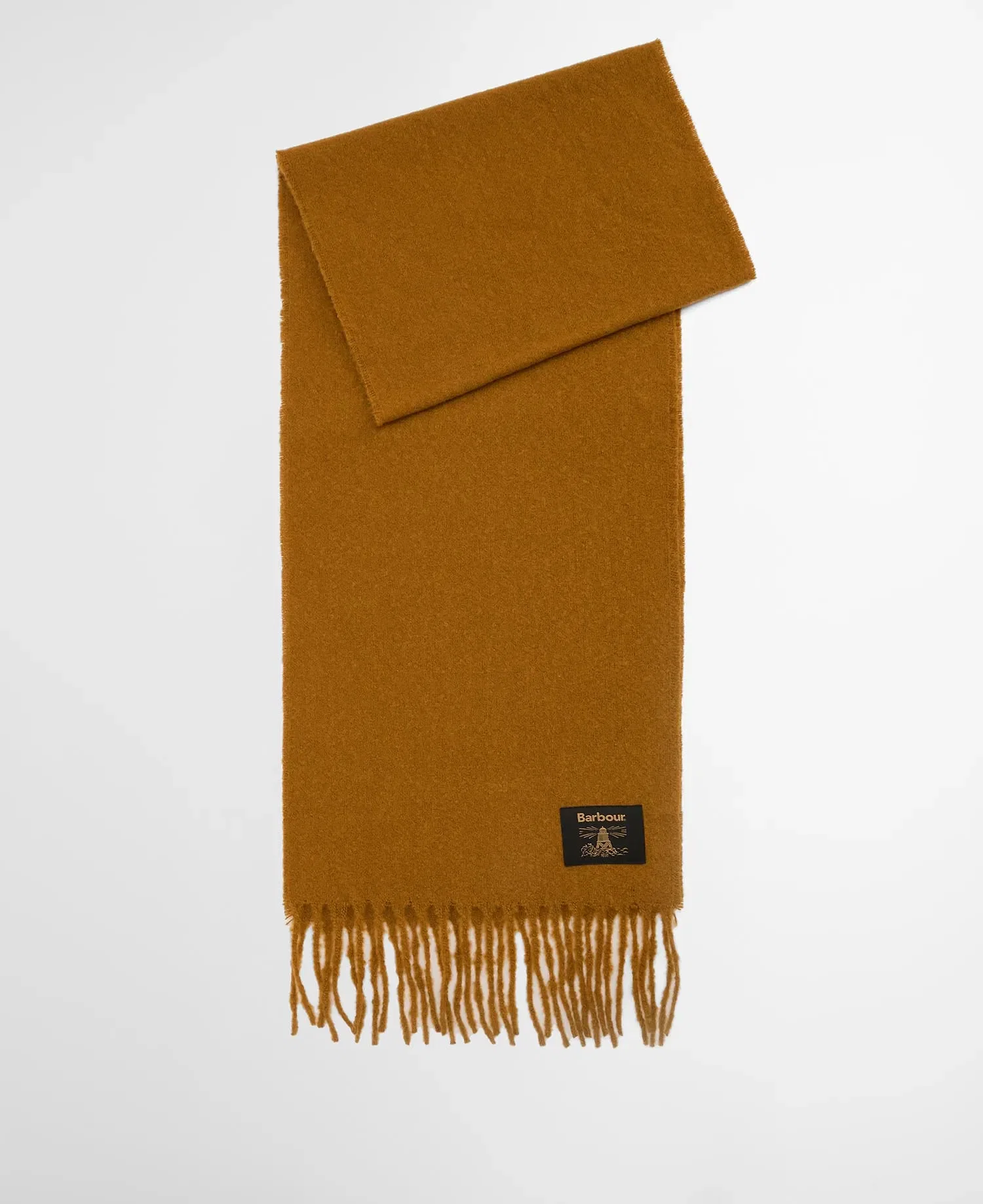 Barbour Brandy Boucle Scarf - Bronze Brown