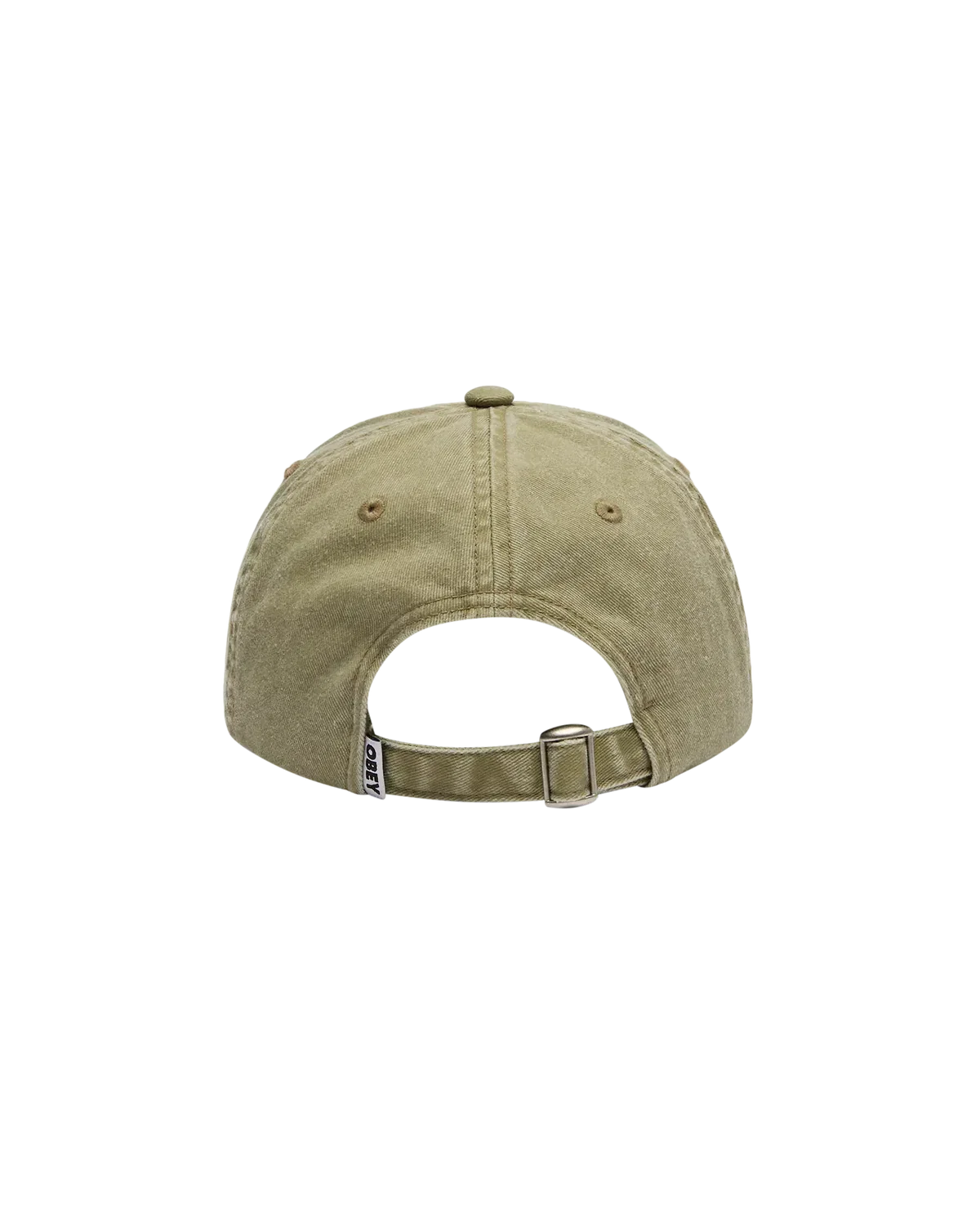 OBEY Pigment Signature 6 Panel Cap - Pigment Khaki