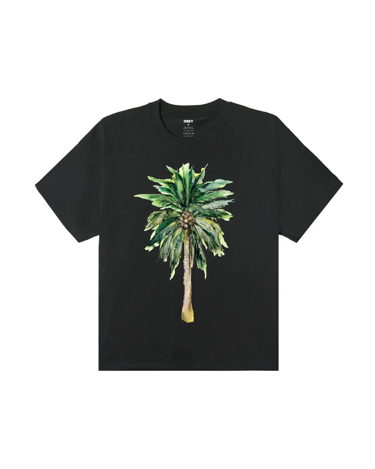 OBEY Palm T-Shirt - Black