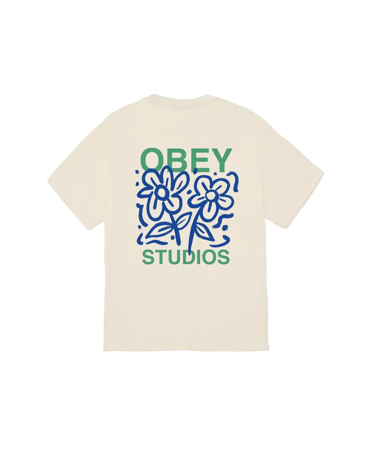 OBEY Grown With Love T-Shirt - Cream