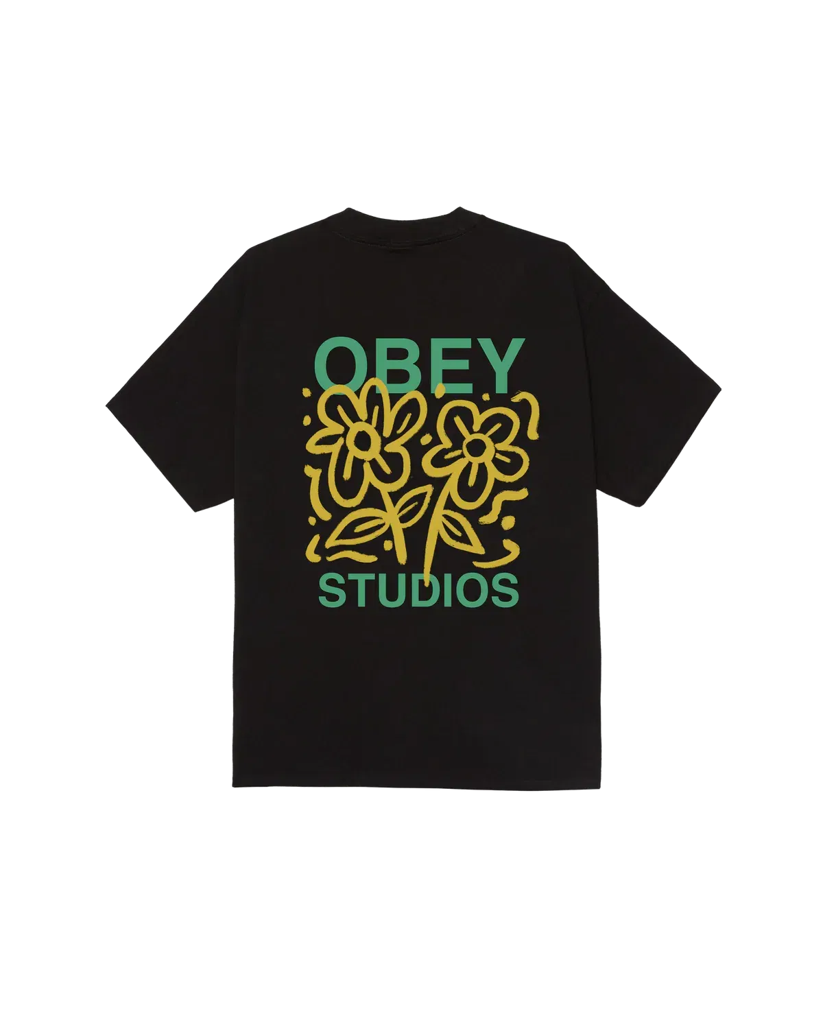 OBEY Grown With Love T-Shirt - Black