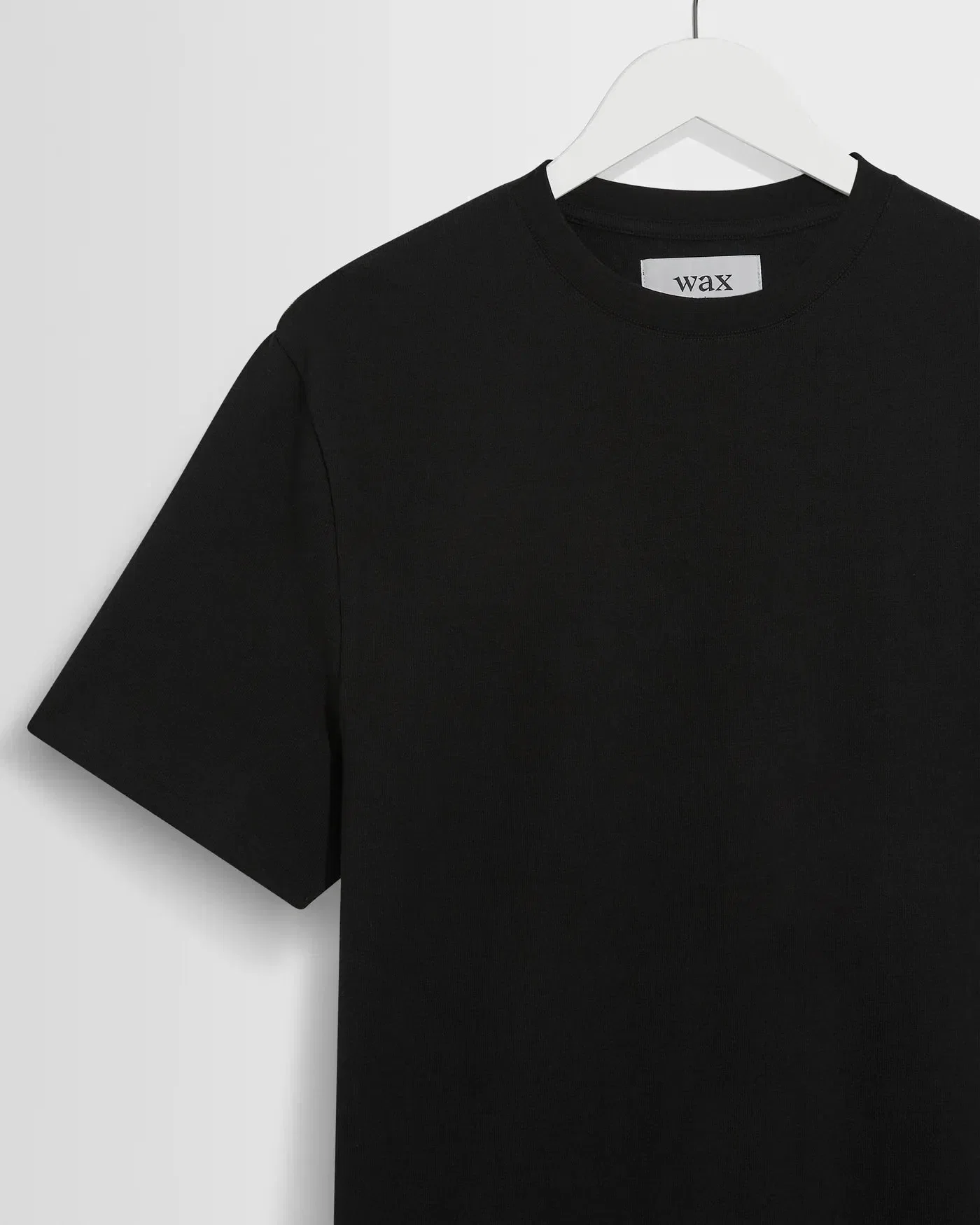 Wax London Dean Textured T-Shirt - Black