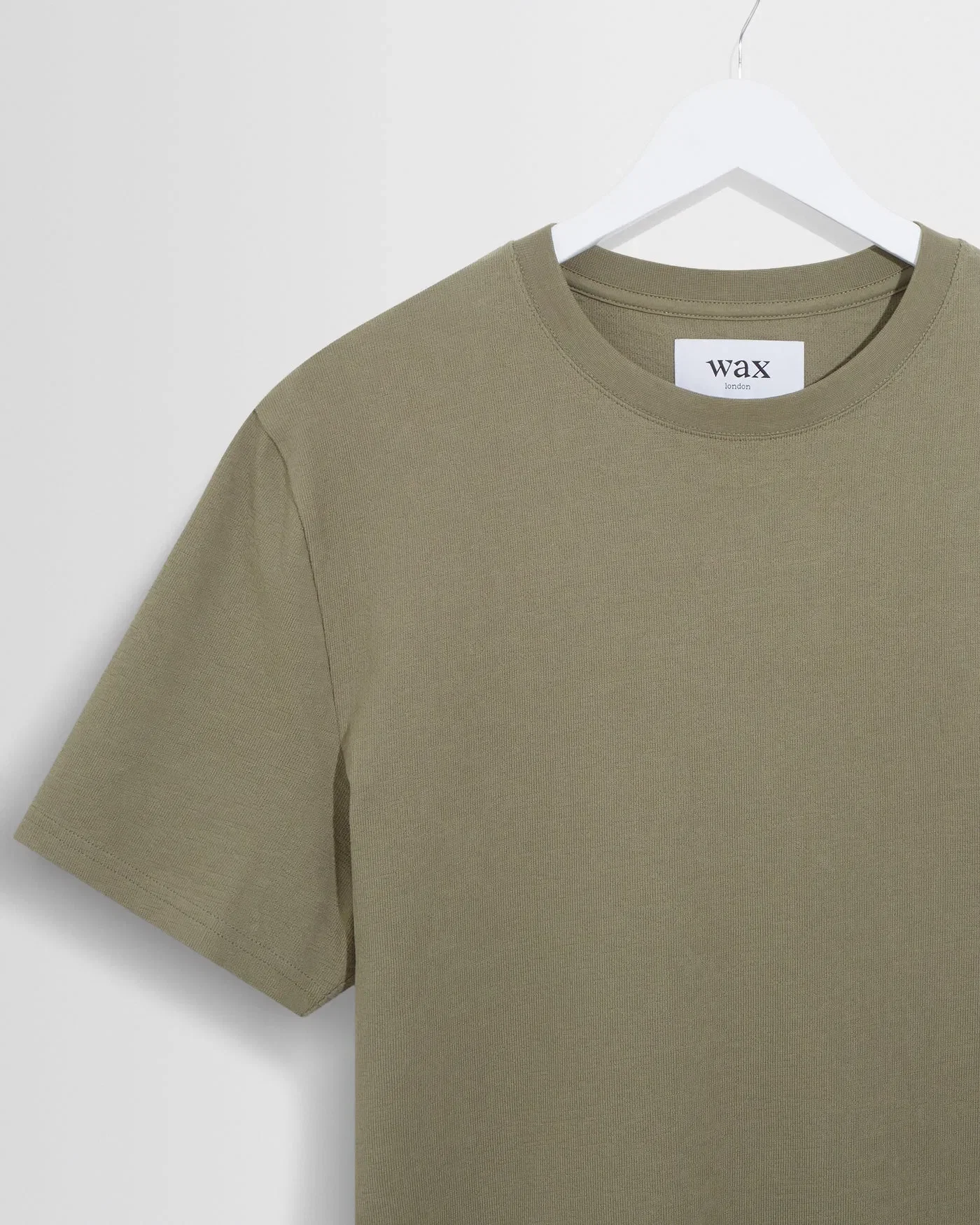 Wax London Dean Textured T-Shirt - Green