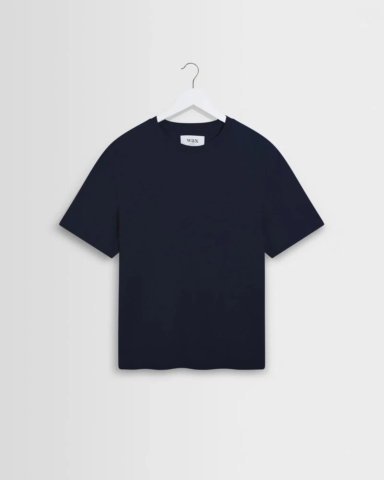 Wax London Dean Textured T-Shirt - Navy