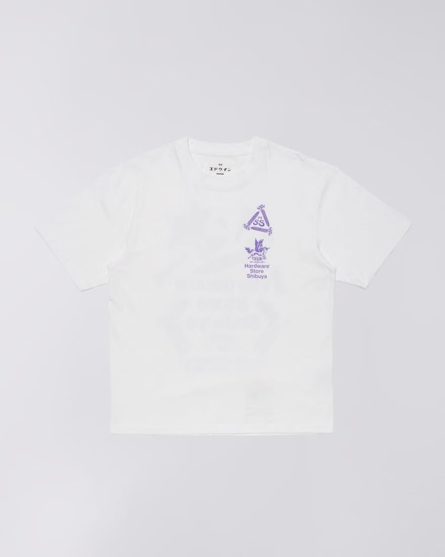 Edwin Hardware Store Shibuya T-Shirt - White