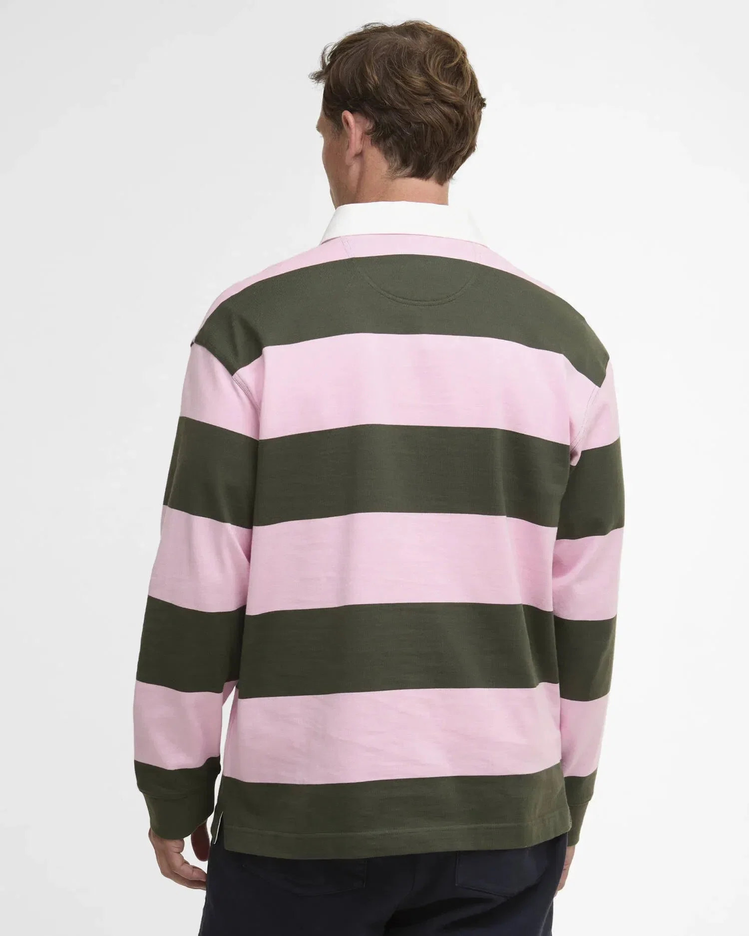 Barbour Broome Rugby Shirt - Pink