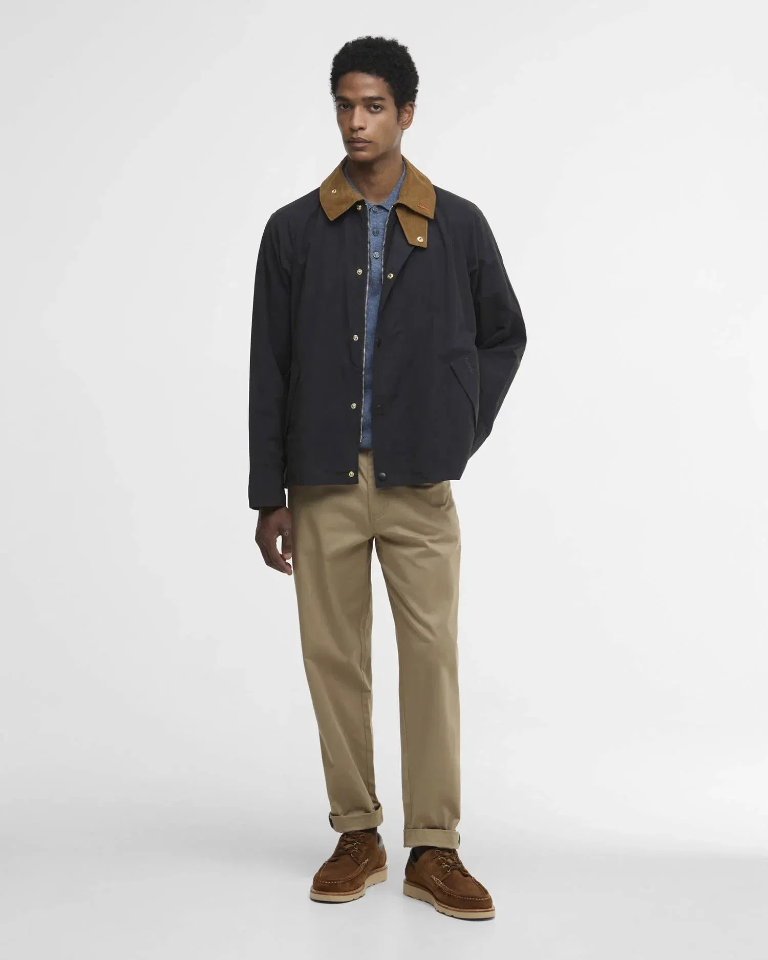 Barbour Icons Transport Jacket - Dark Navy