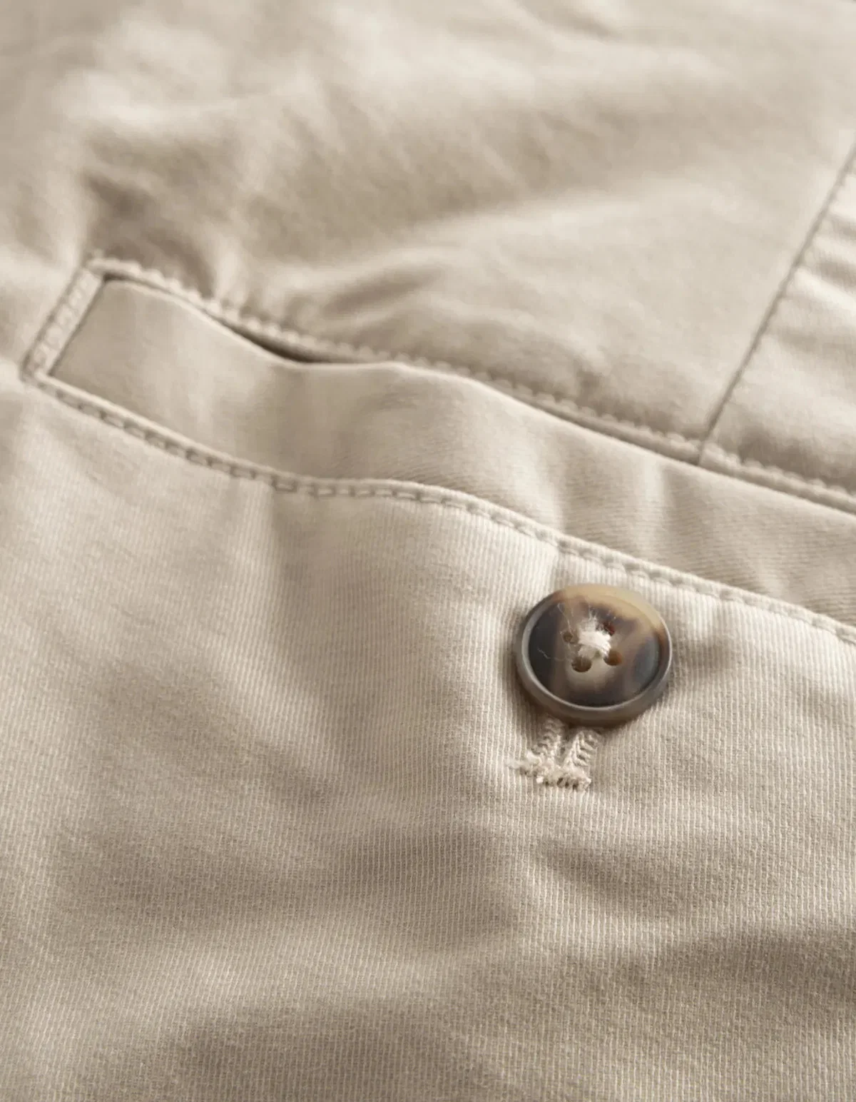 Les Deux Jared Twill Chino Pants - Dark Sand