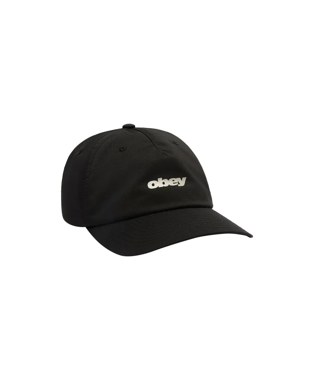 OBEY Stride 5 Panel Cap - Black