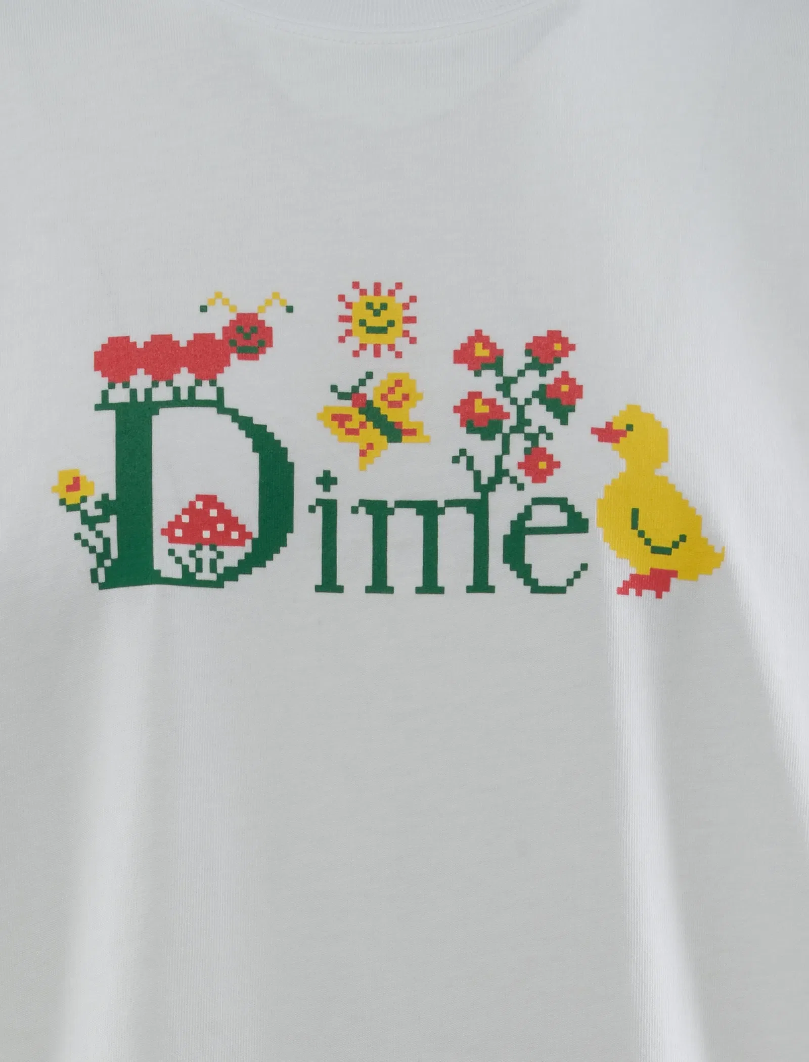 Dime CROSS STITCH T-SHIRT