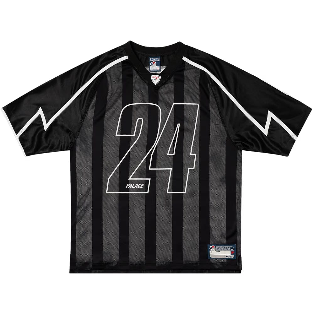 Palace Meshy Stripe Jersey Black