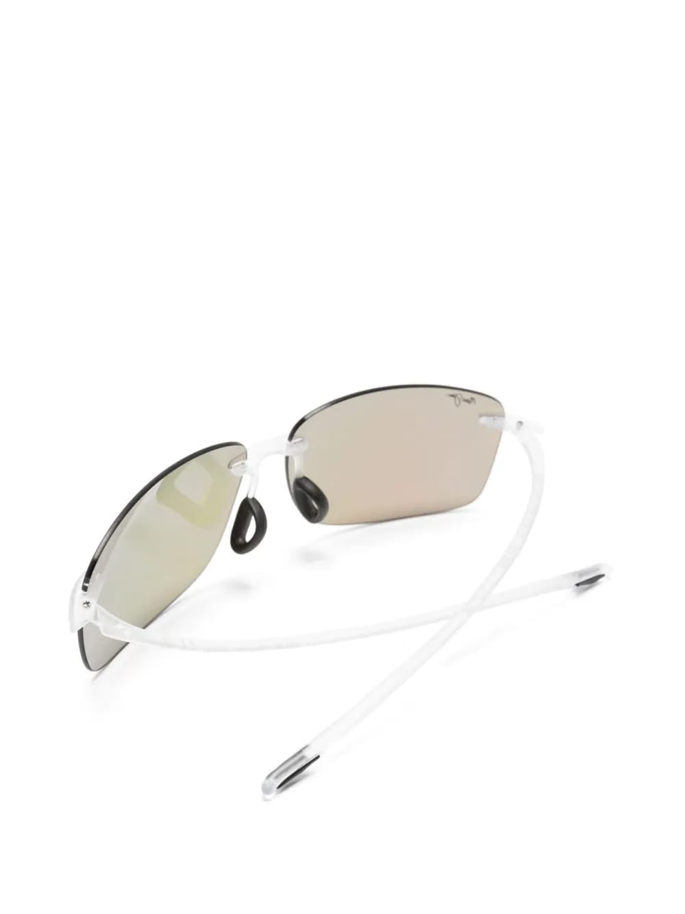 Hema rectangle-frame sunglasses