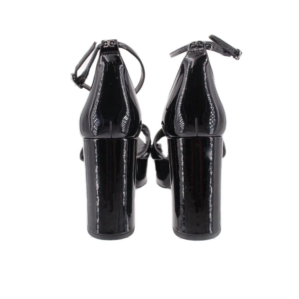 SAM EDELMAN PATENT HEELS BLACK 9 US