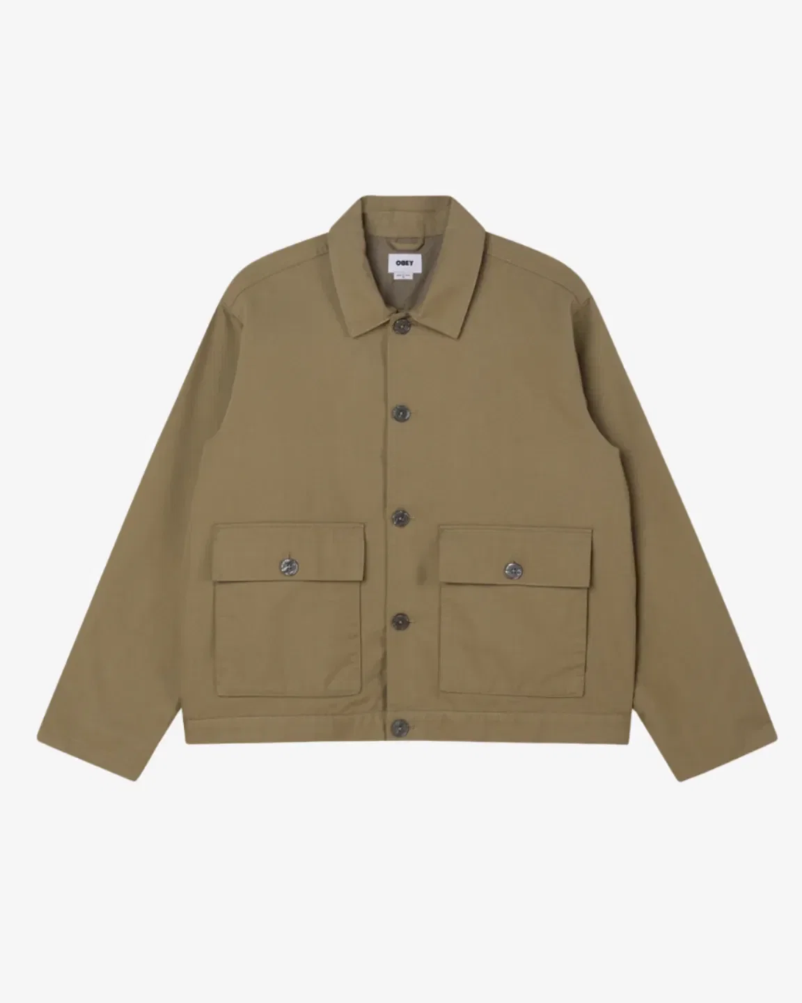 OBEY Oliver Shirt Jacket - Mermaid