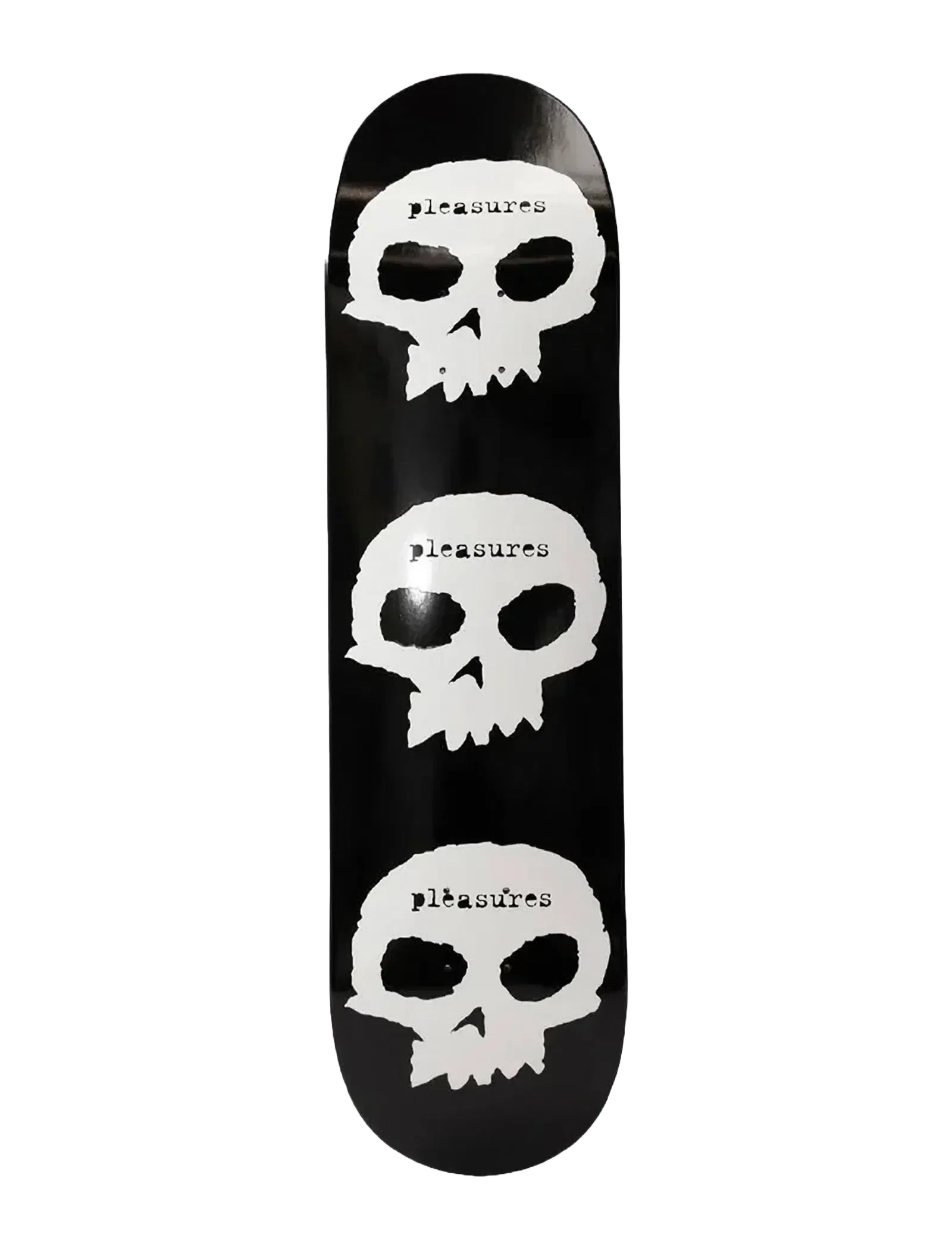 Pleasures SKULLS SKATE DECK