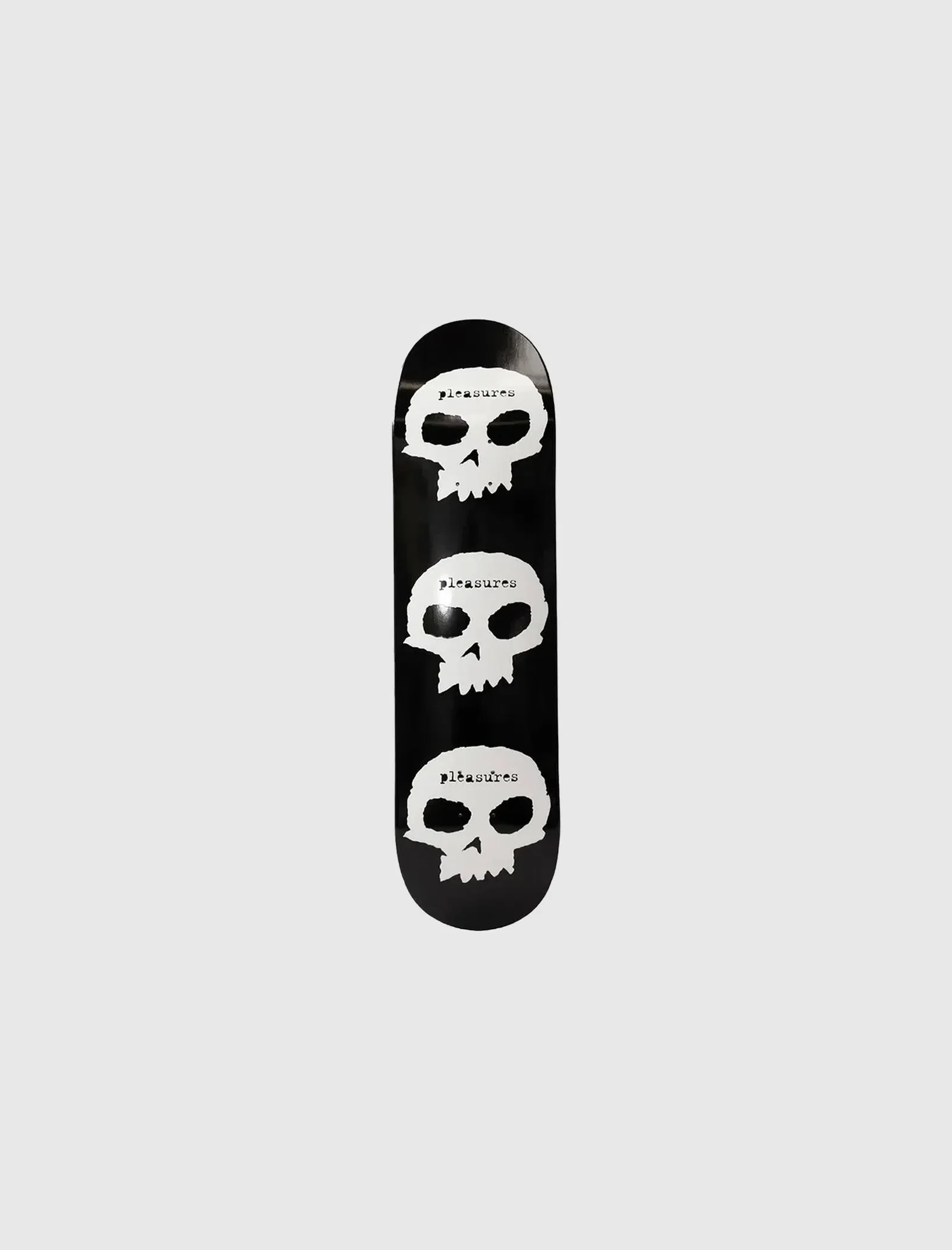 Pleasures SKULLS SKATE DECK