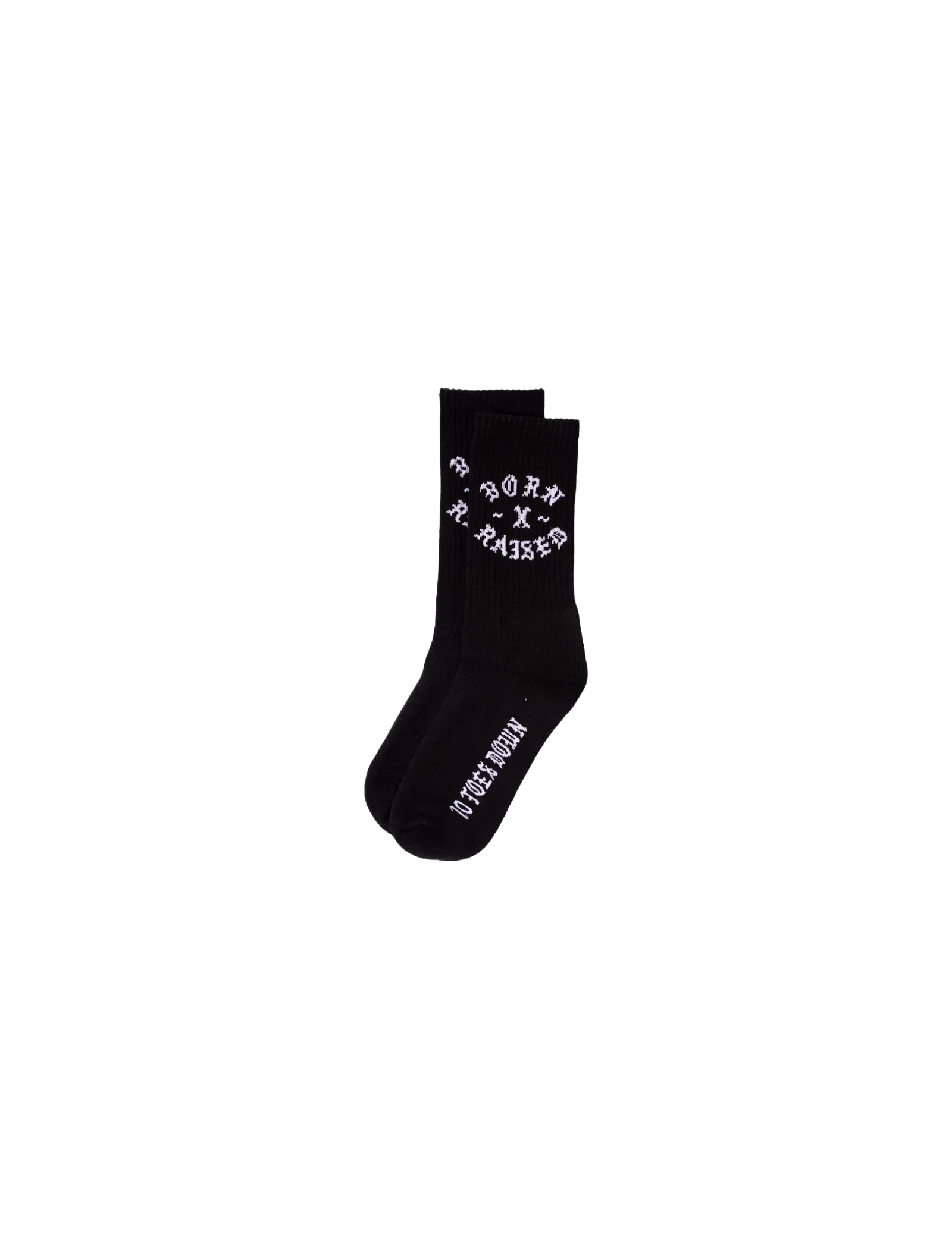 born x raised 10 TOES DOWN SOCKS