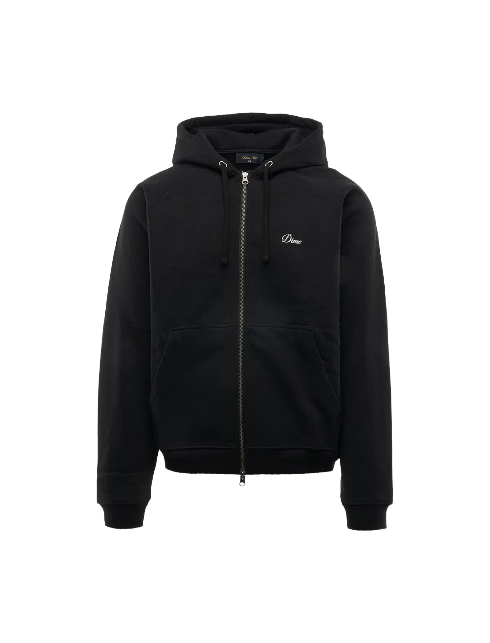 Dime SMALL LOGO ZIP HOODIE