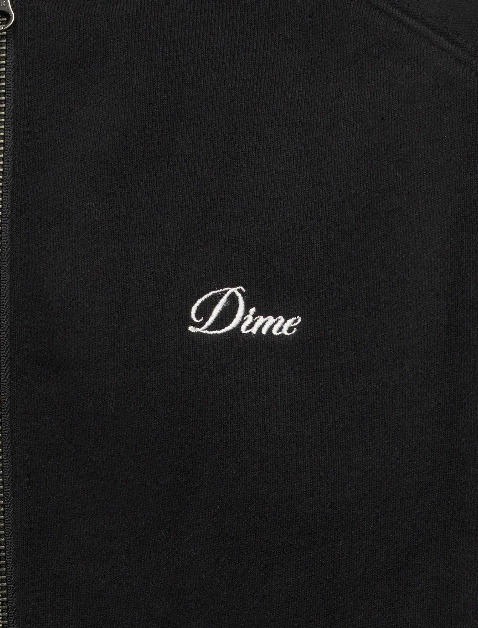 Dime SMALL LOGO ZIP HOODIE