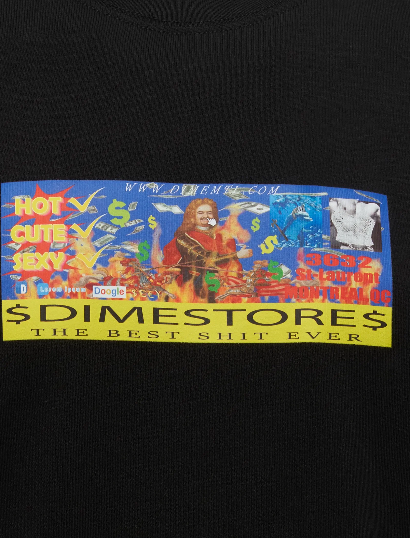 Dime INTERNET CAFE TEE