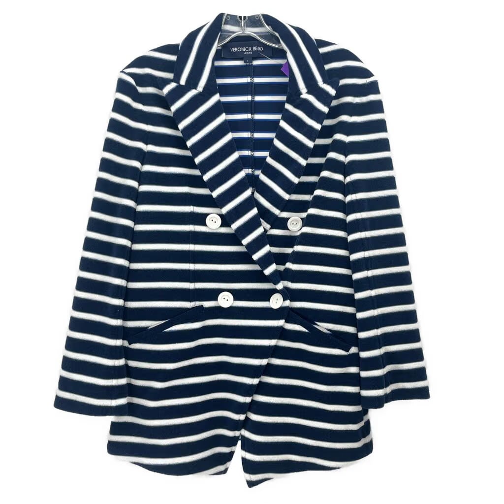 VERONICA BEARD TERRYCLOTH BLAZERS BLUE S